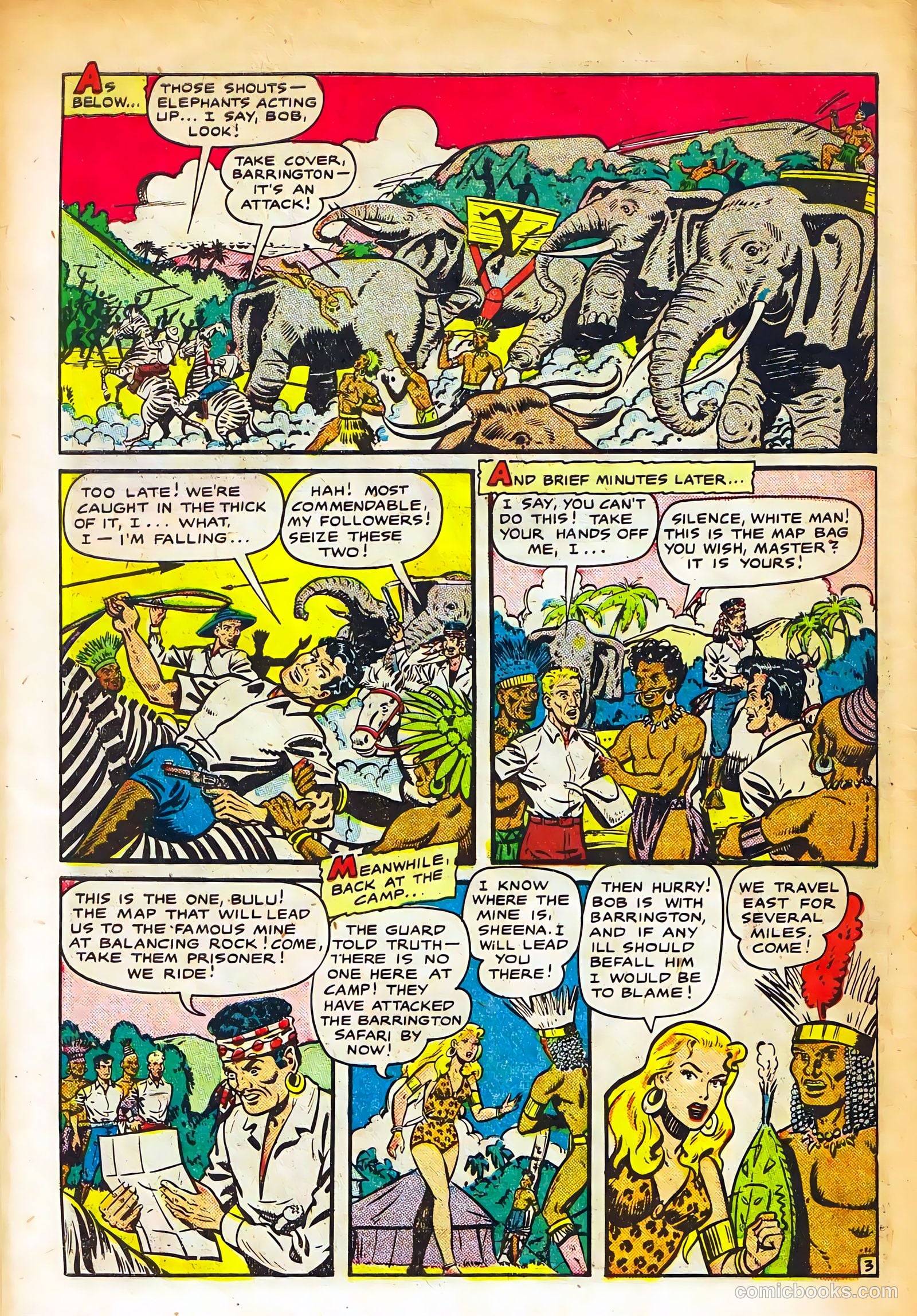 Sheena, Queen of the Jungle #11 (1951, Real Adventures Pub. Co., Inc.) — page 30 of 36