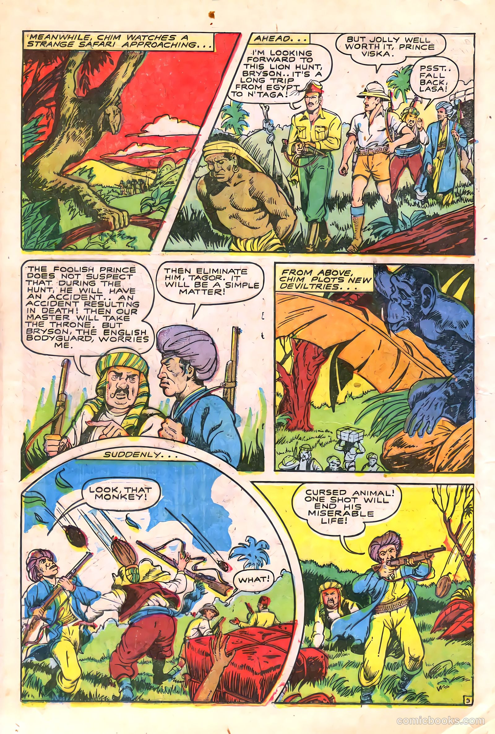 Sheena, Queen of the Jungle #6 (1950, Real Adventures Pub. Co., Inc.) — page 18 of 52