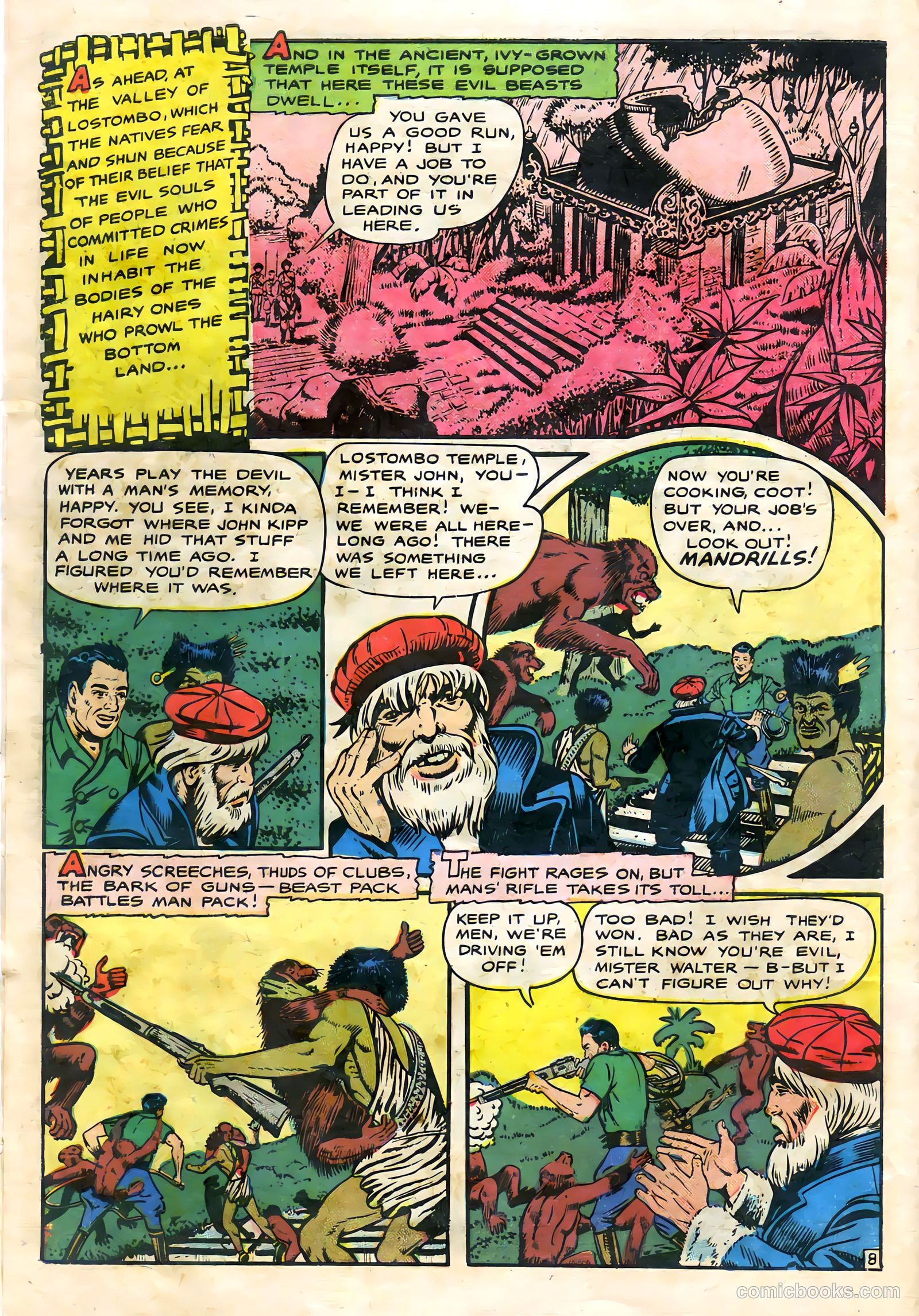 Sheena, Queen of the Jungle #9 (1950, Fiction House) — page 10 of 36
