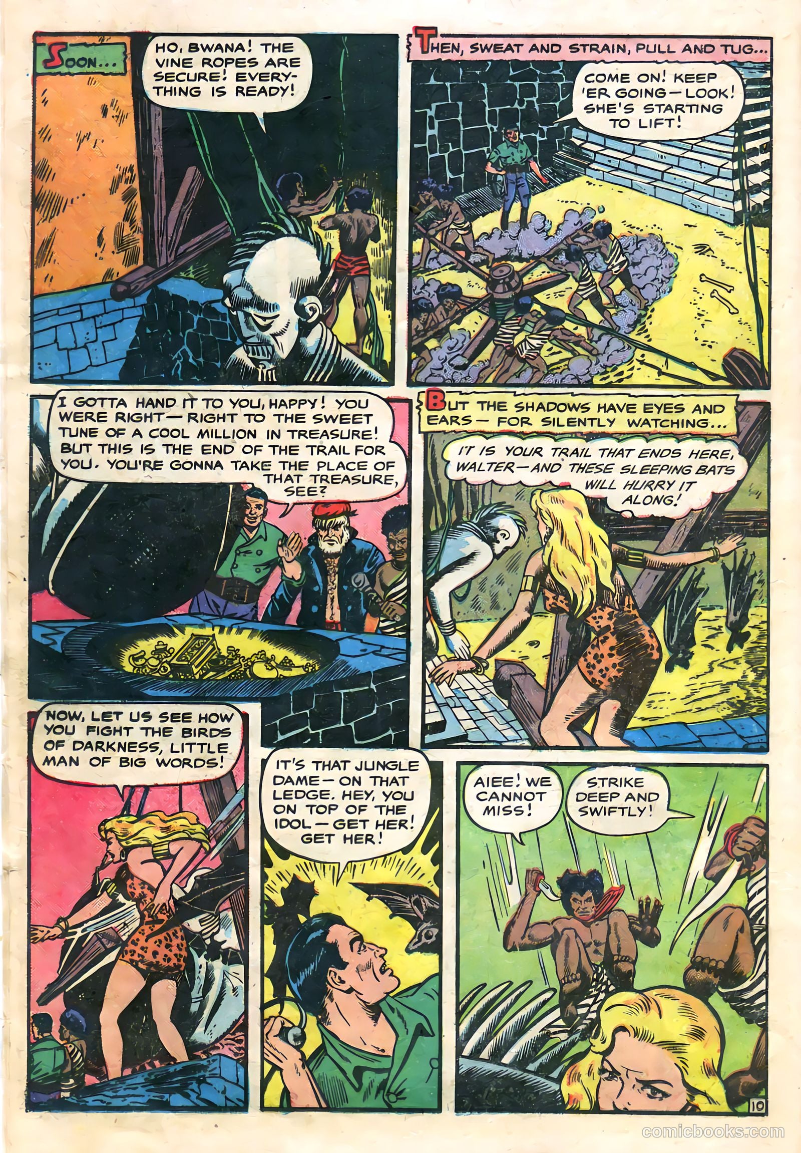 Sheena, Queen of the Jungle #9 (1950, Fiction House) — page 12 of 36