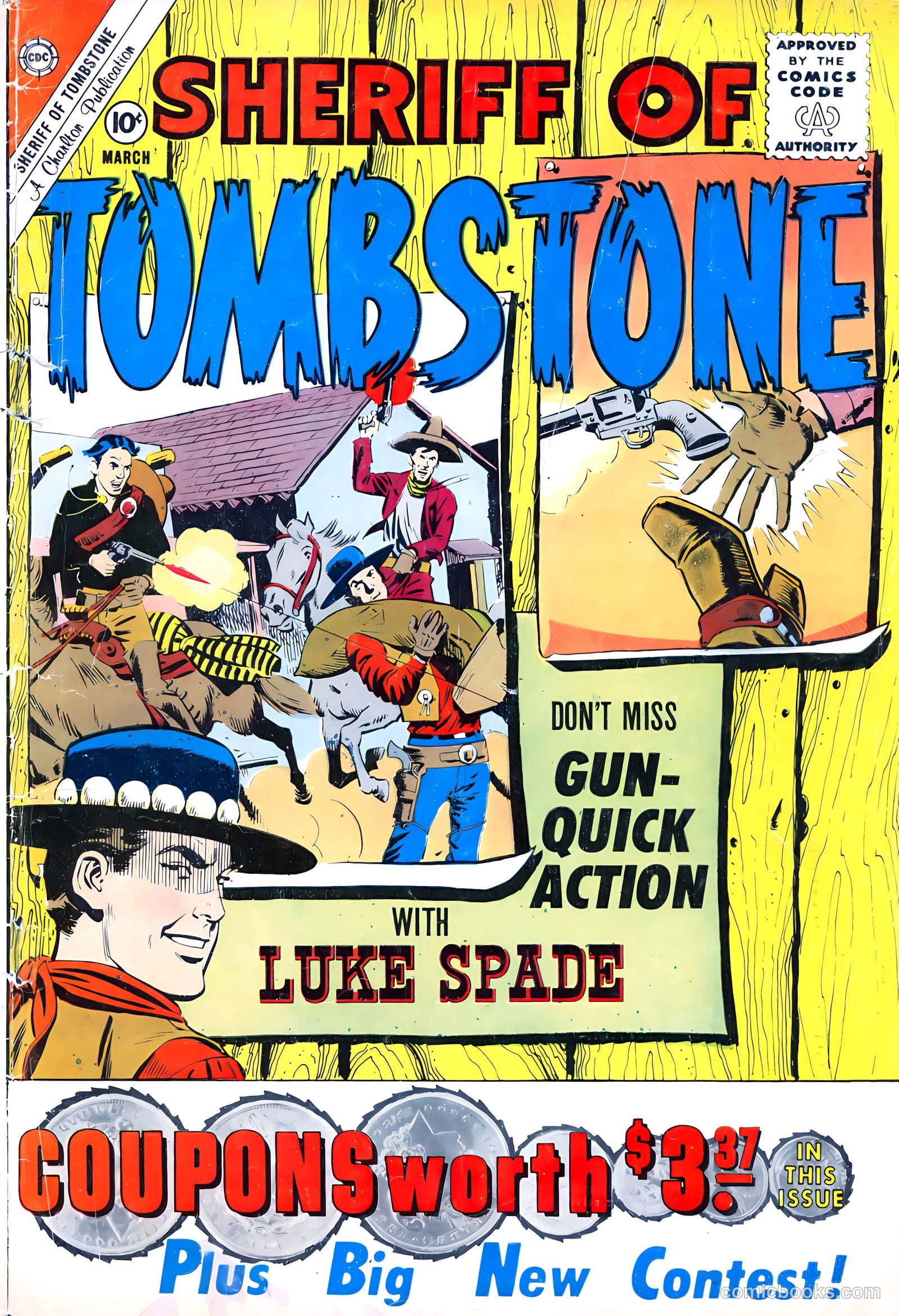 Sheriff of Tombstone #14 cover