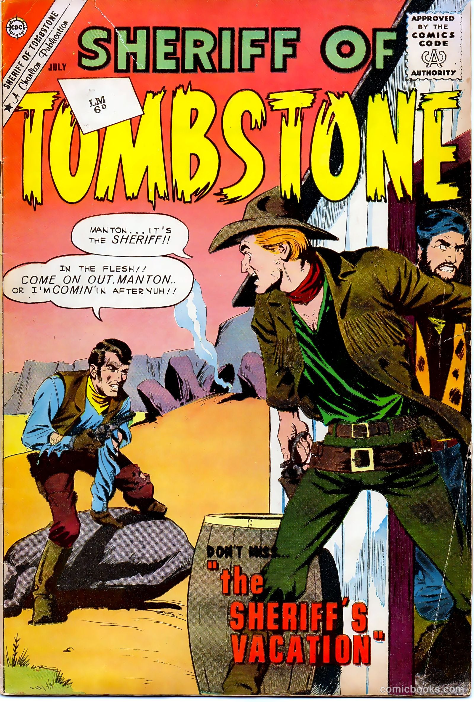 Sheriff of Tombstone #16 (1961) — page 1 of 36