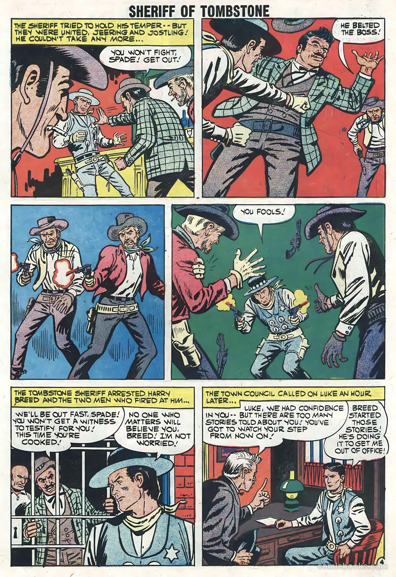 Sheriff of Tombstone #4 (1959) — page 7 of 35