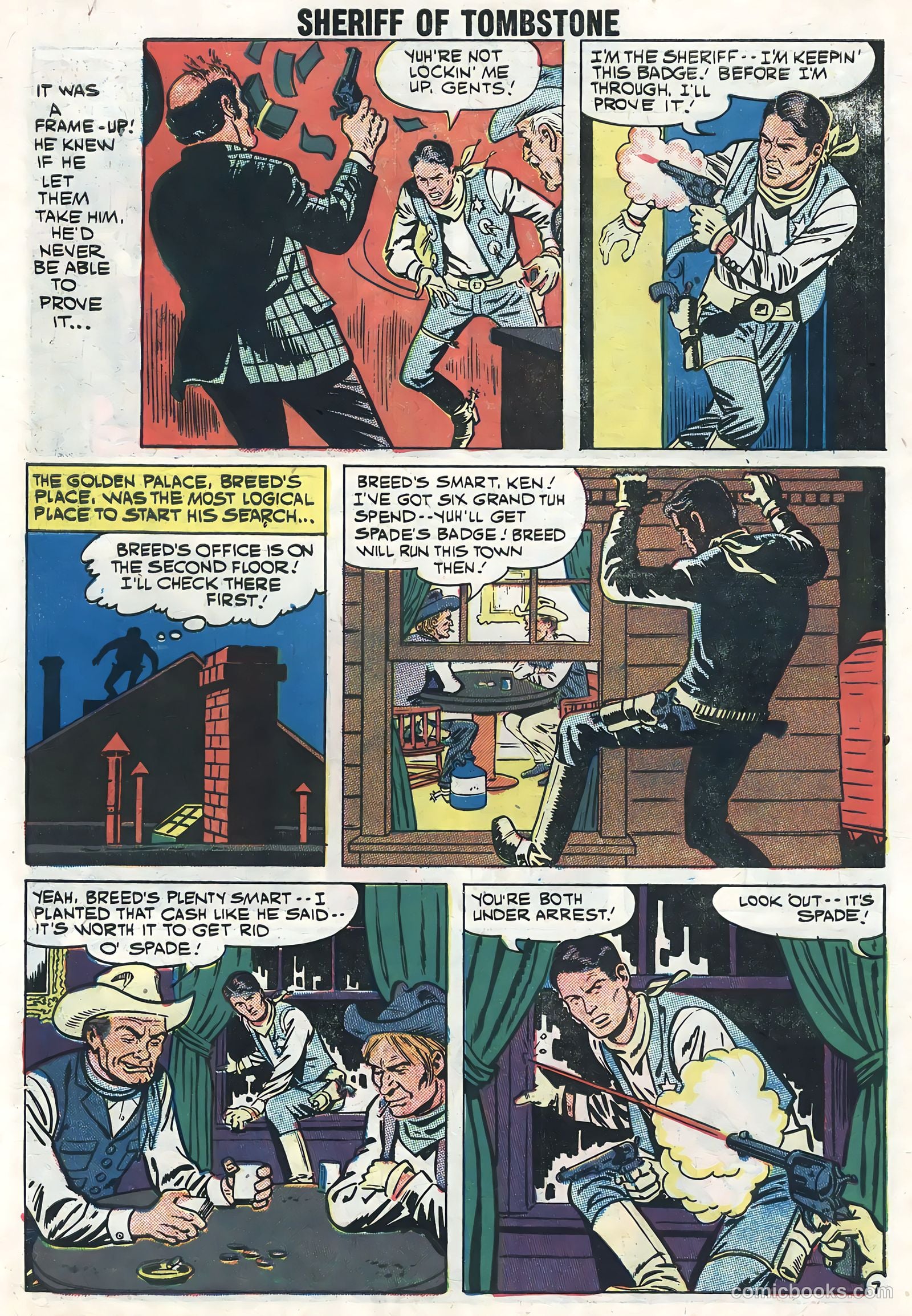 Sheriff of Tombstone #4 (1959) — page 10 of 35