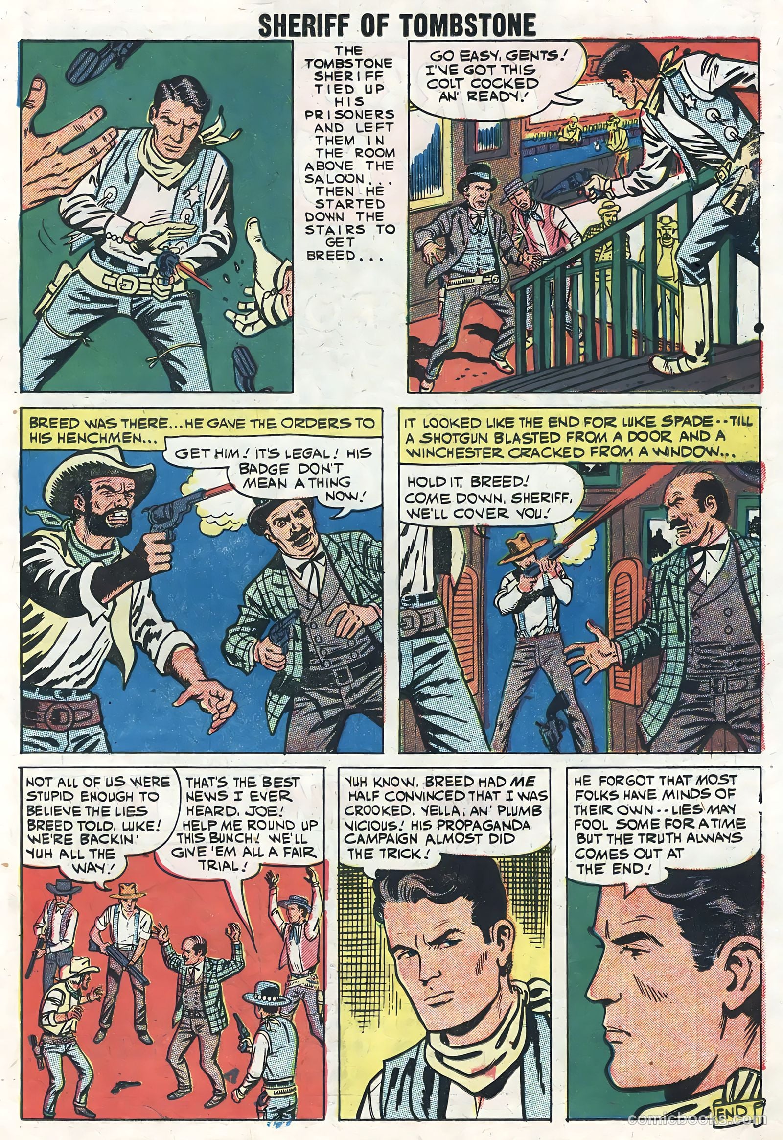 Sheriff of Tombstone #4 (1959) — page 11 of 35