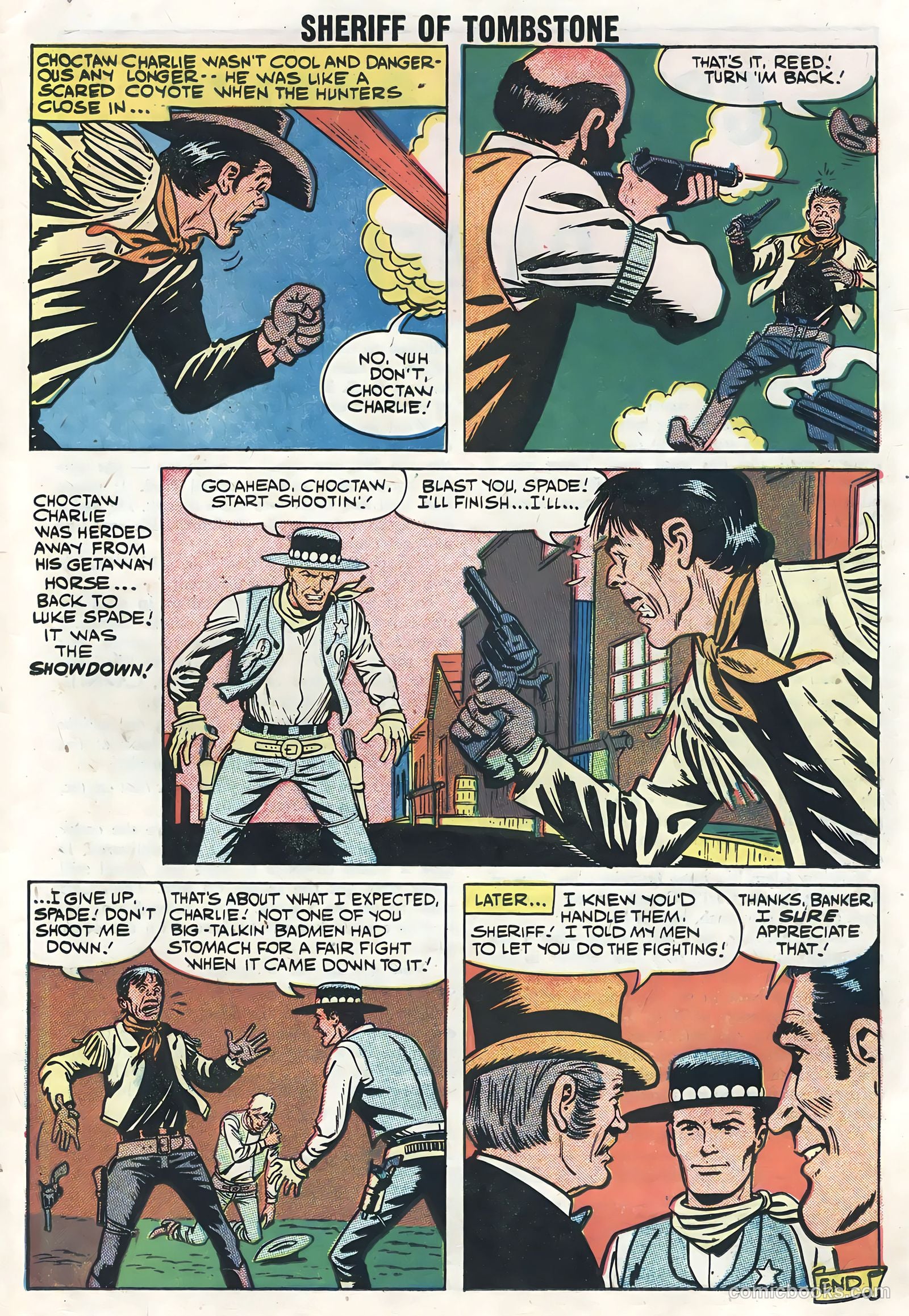 Sheriff of Tombstone #4 (1959) — page 23 of 35