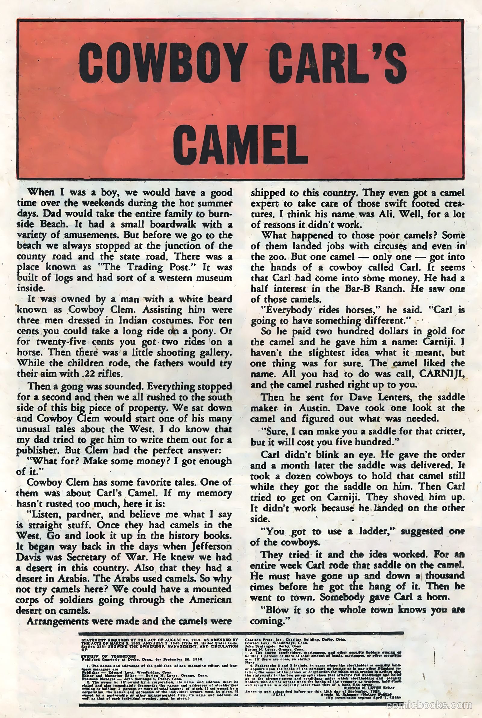 Sheriff of Tombstone #4 (1959) — page 24 of 35