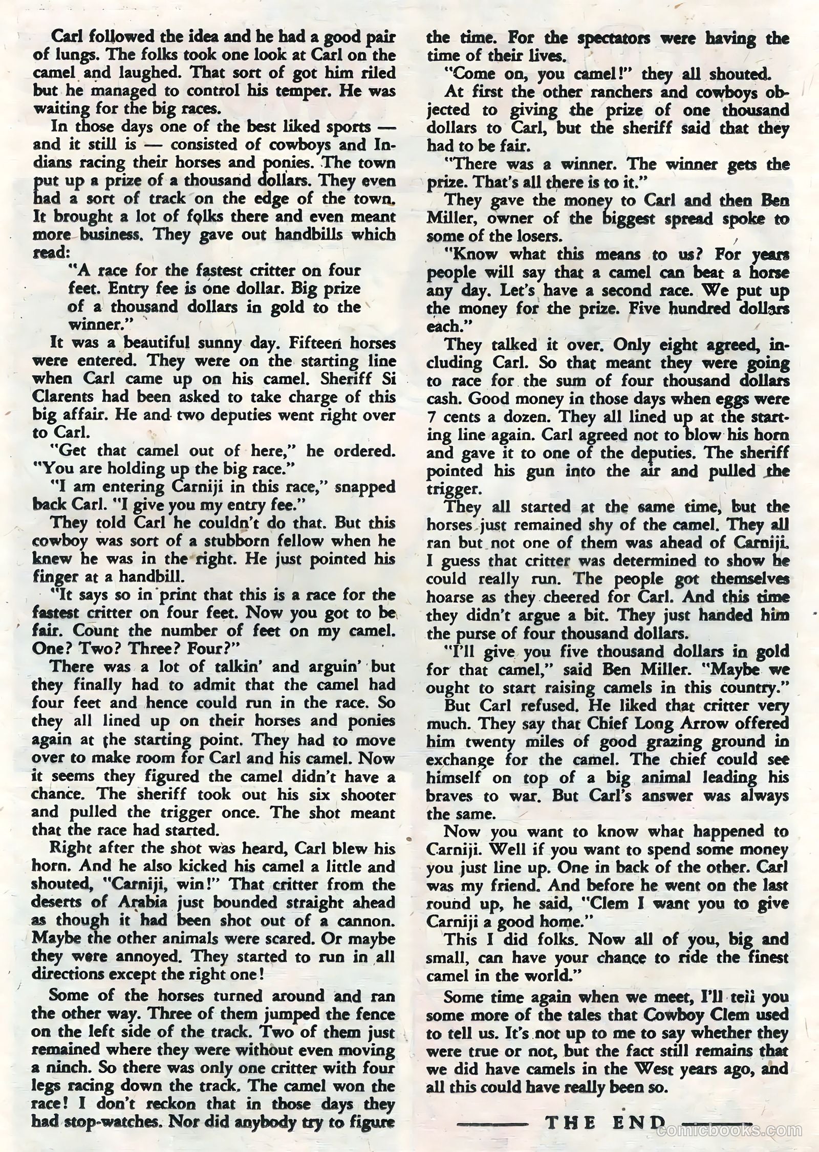 Sheriff of Tombstone #4 (1959) — page 25 of 35