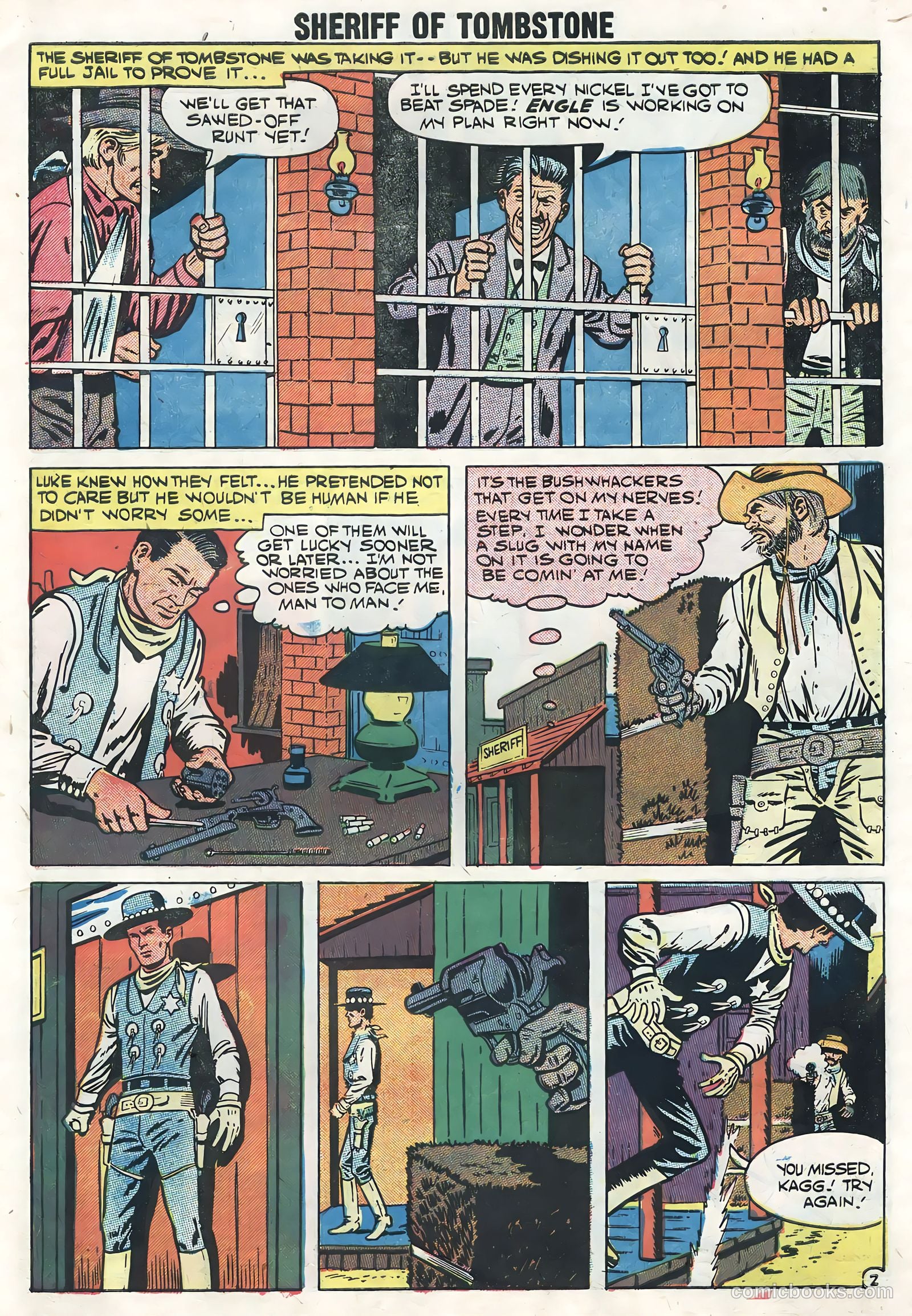 Sheriff of Tombstone #4 (1959) — page 27 of 35