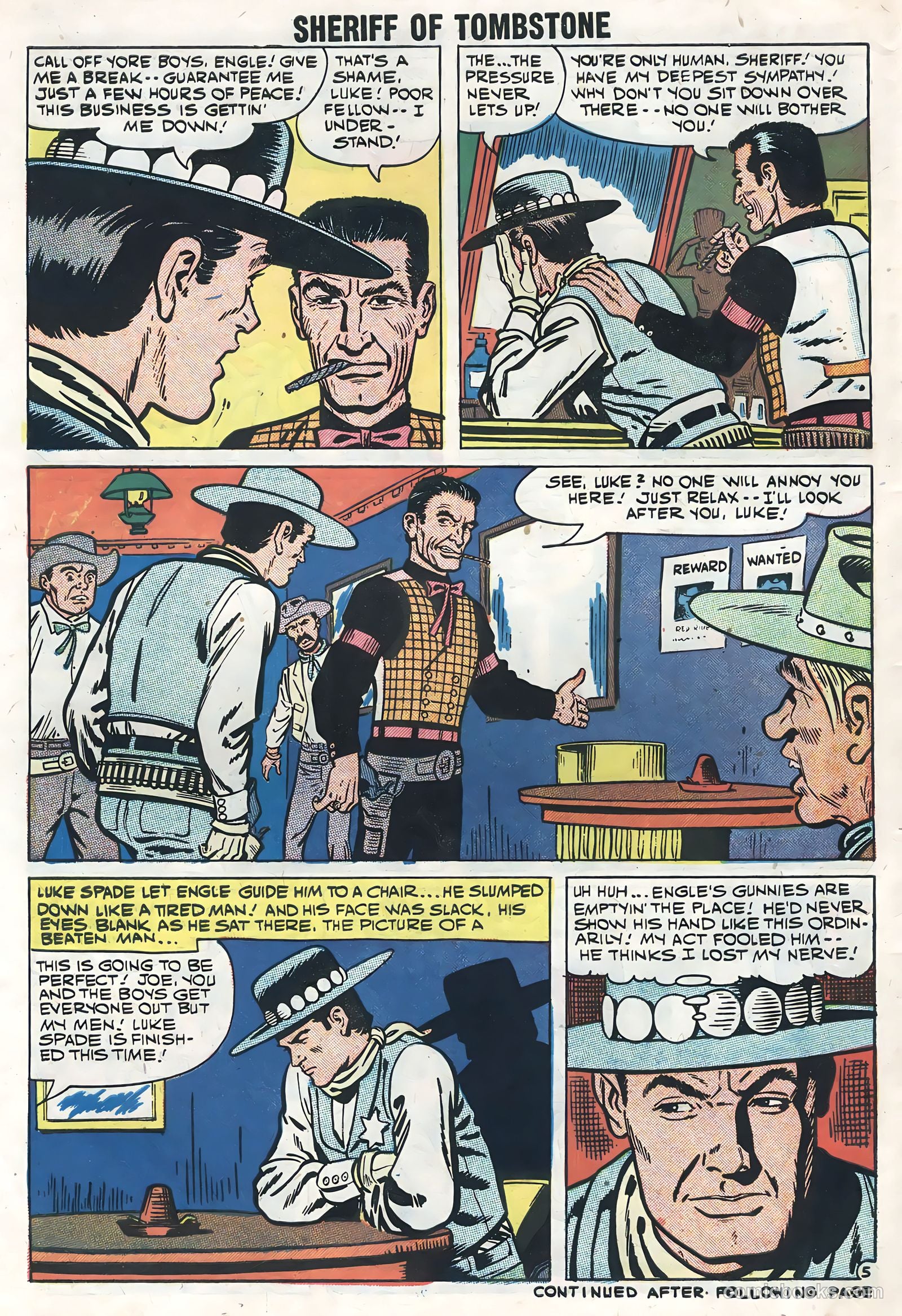 Sheriff of Tombstone #4 (1959) — page 30 of 35