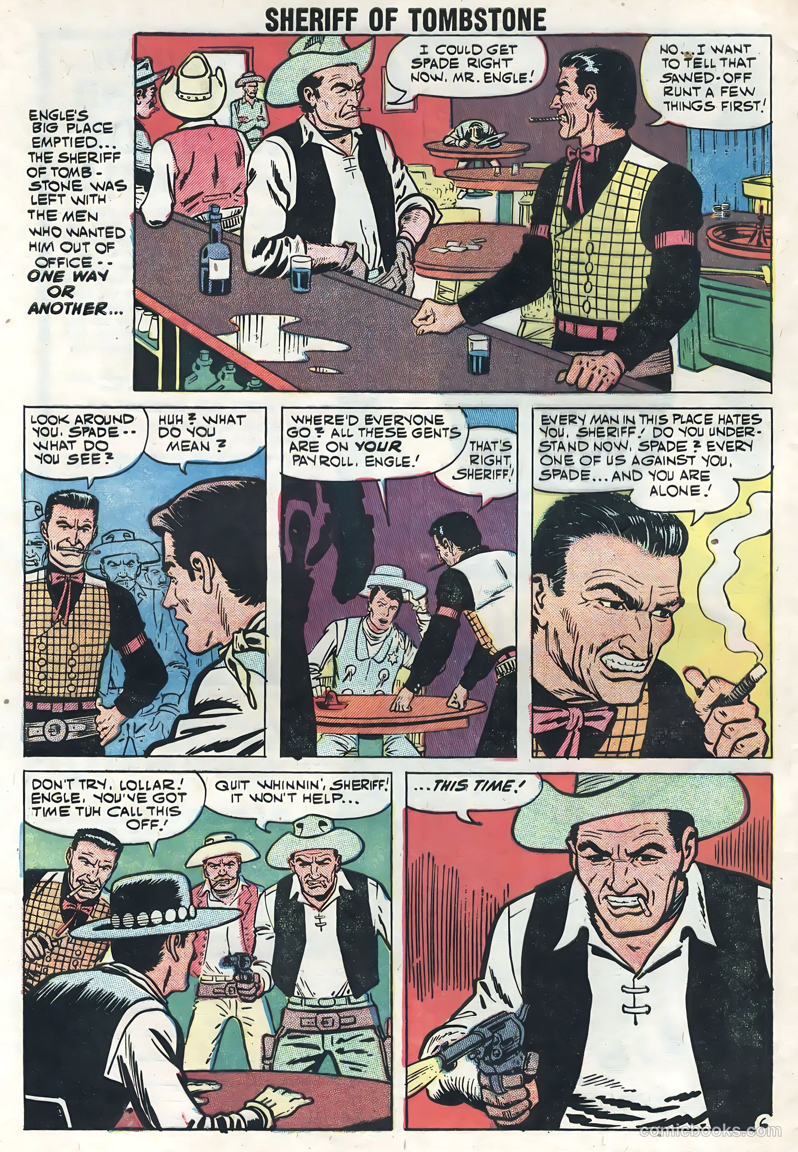 Sheriff of Tombstone #4 (1959) — page 32 of 35