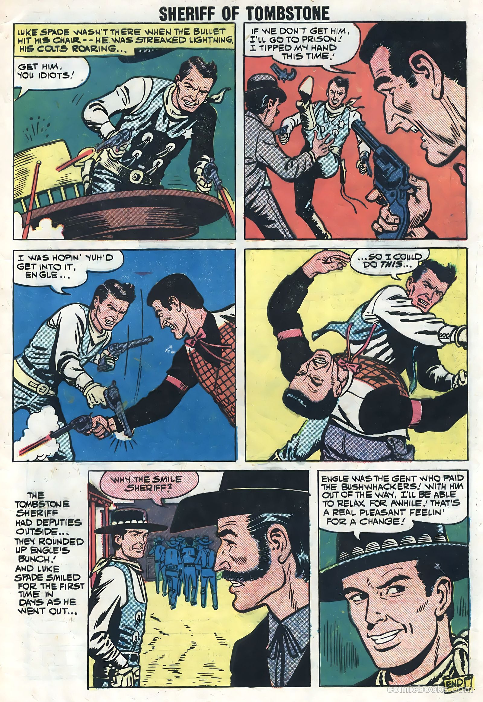 Sheriff of Tombstone #4 (1959) — page 33 of 35