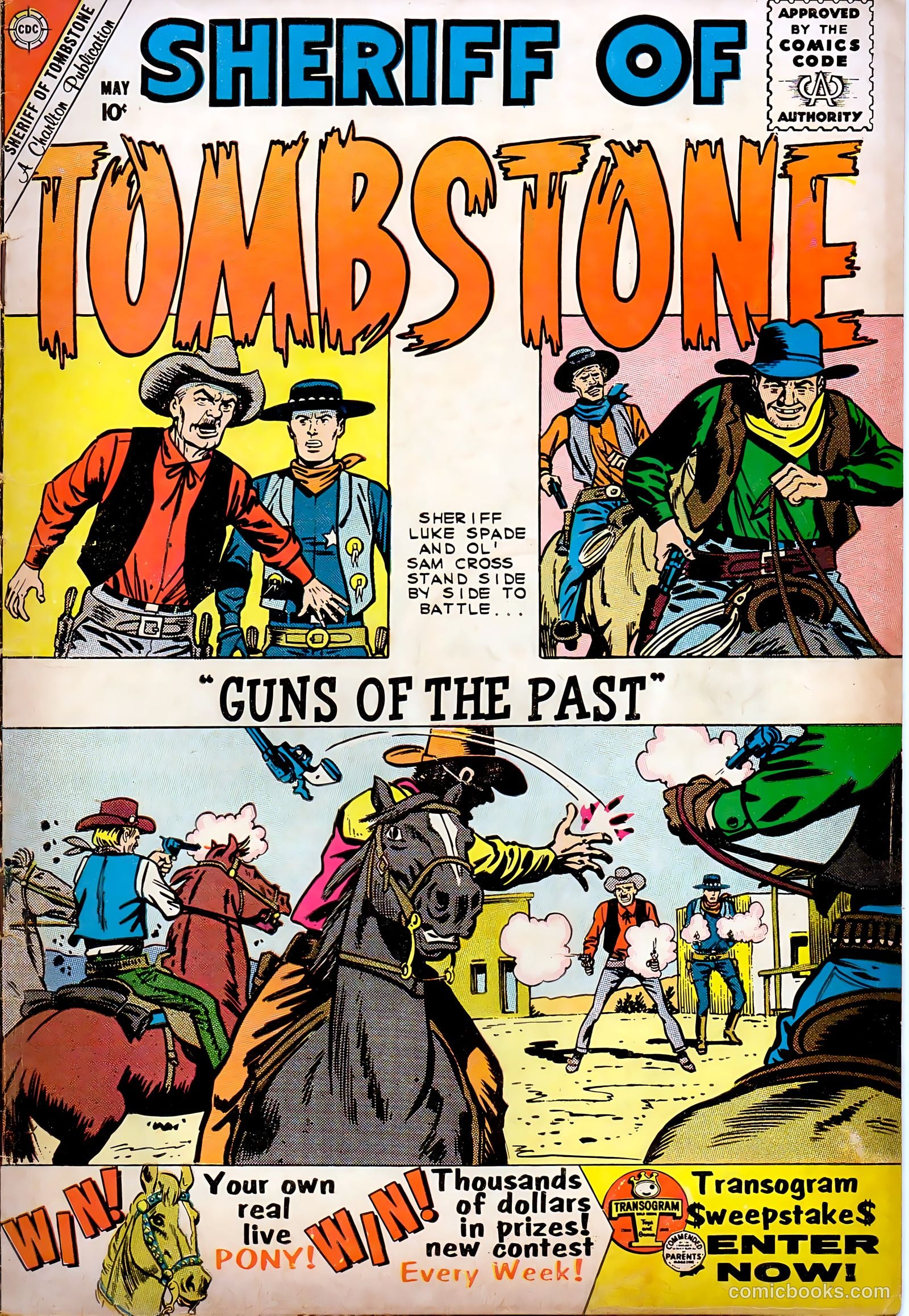Sheriff of Tombstone #9 (1960) — page 1 of 36