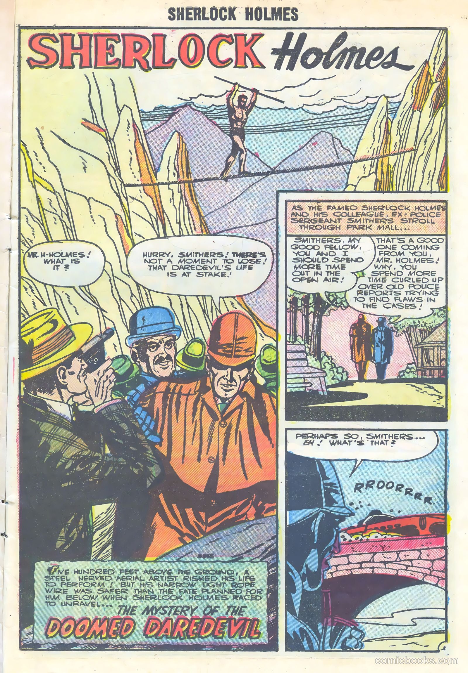 Sherlock Holmes #2 (1956) — page 3 of 36