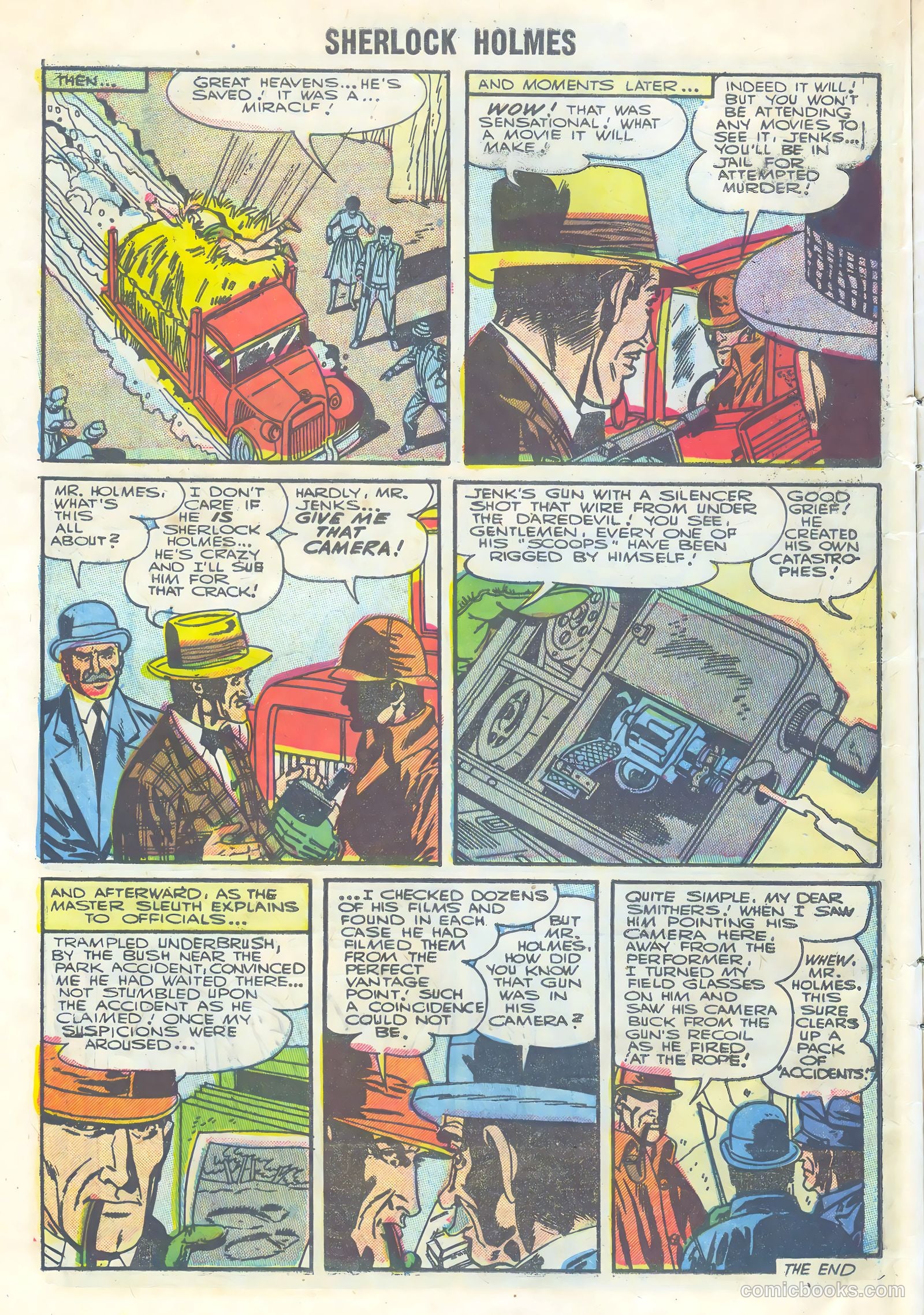 Sherlock Holmes #2 (1956) — page 10 of 36