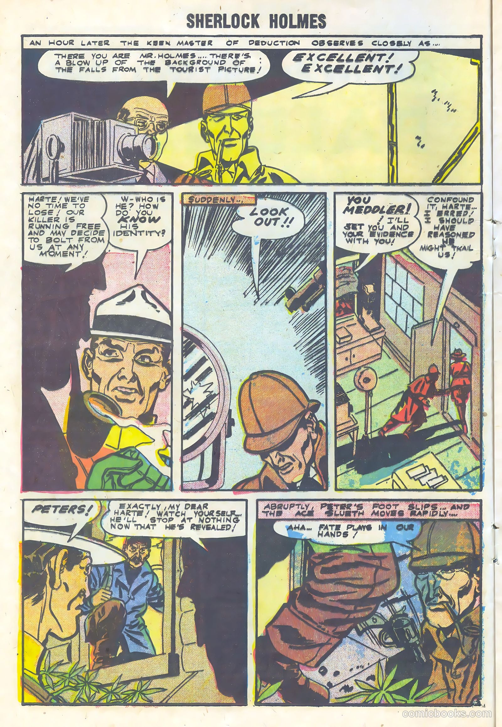 Sherlock Holmes #2 (1956) — page 16 of 36