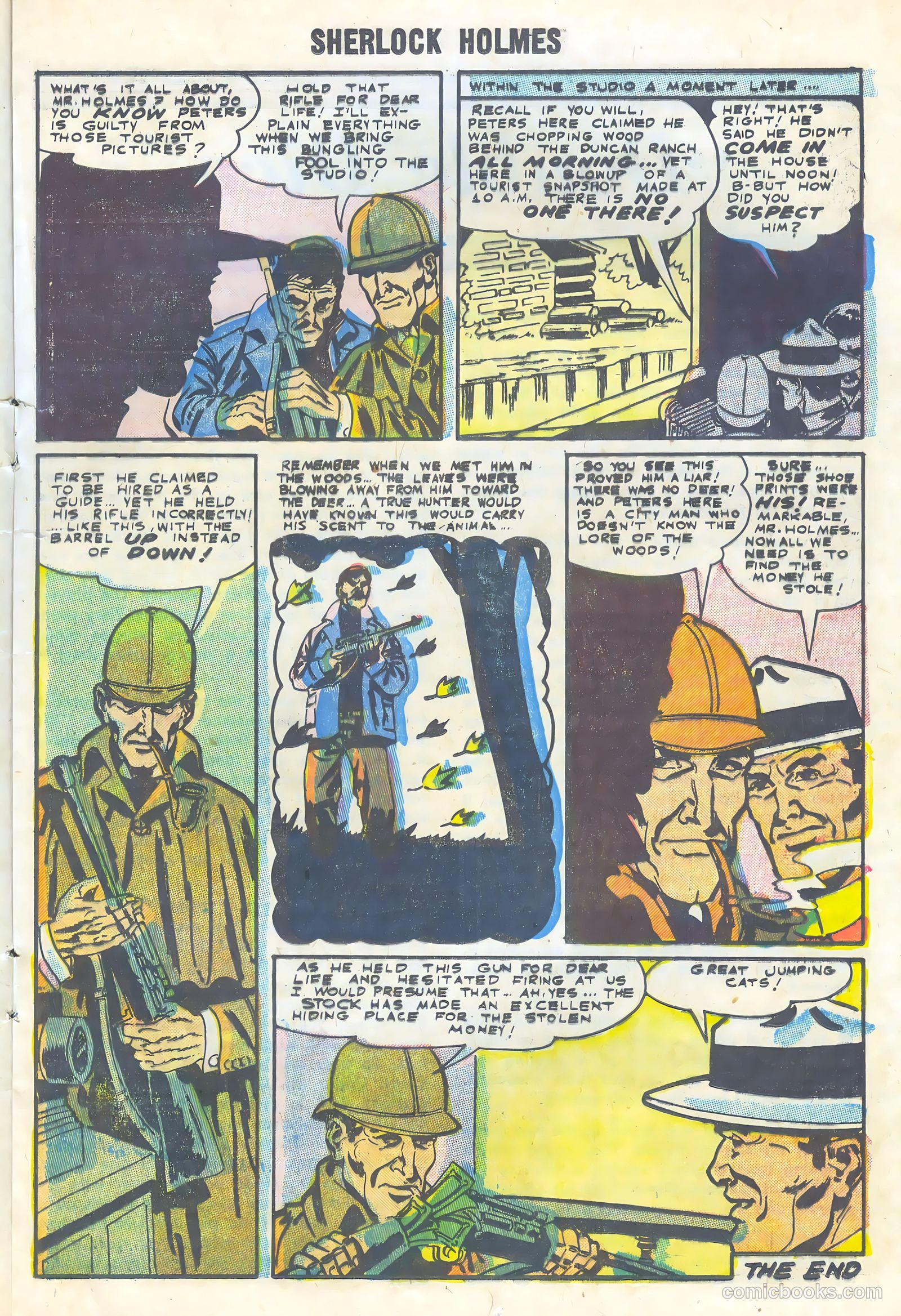 Sherlock Holmes #2 (1956) — page 17 of 36