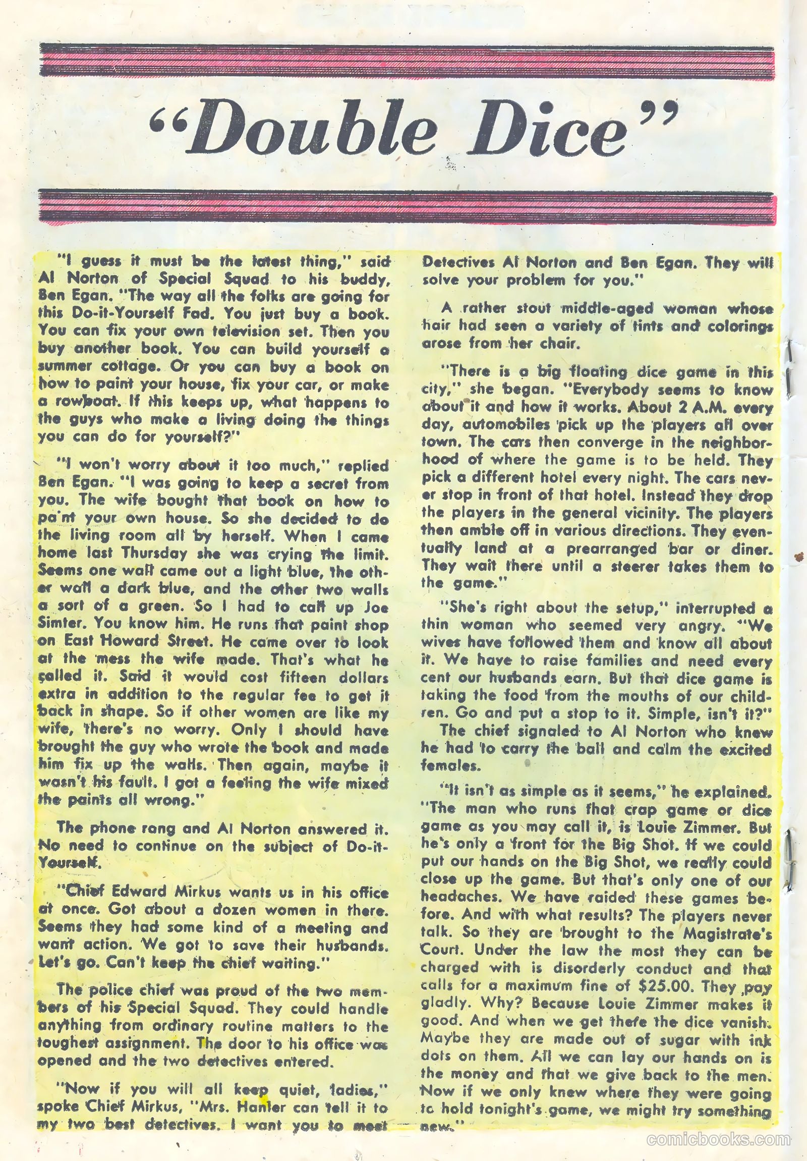 Sherlock Holmes #2 (1956) — page 18 of 36