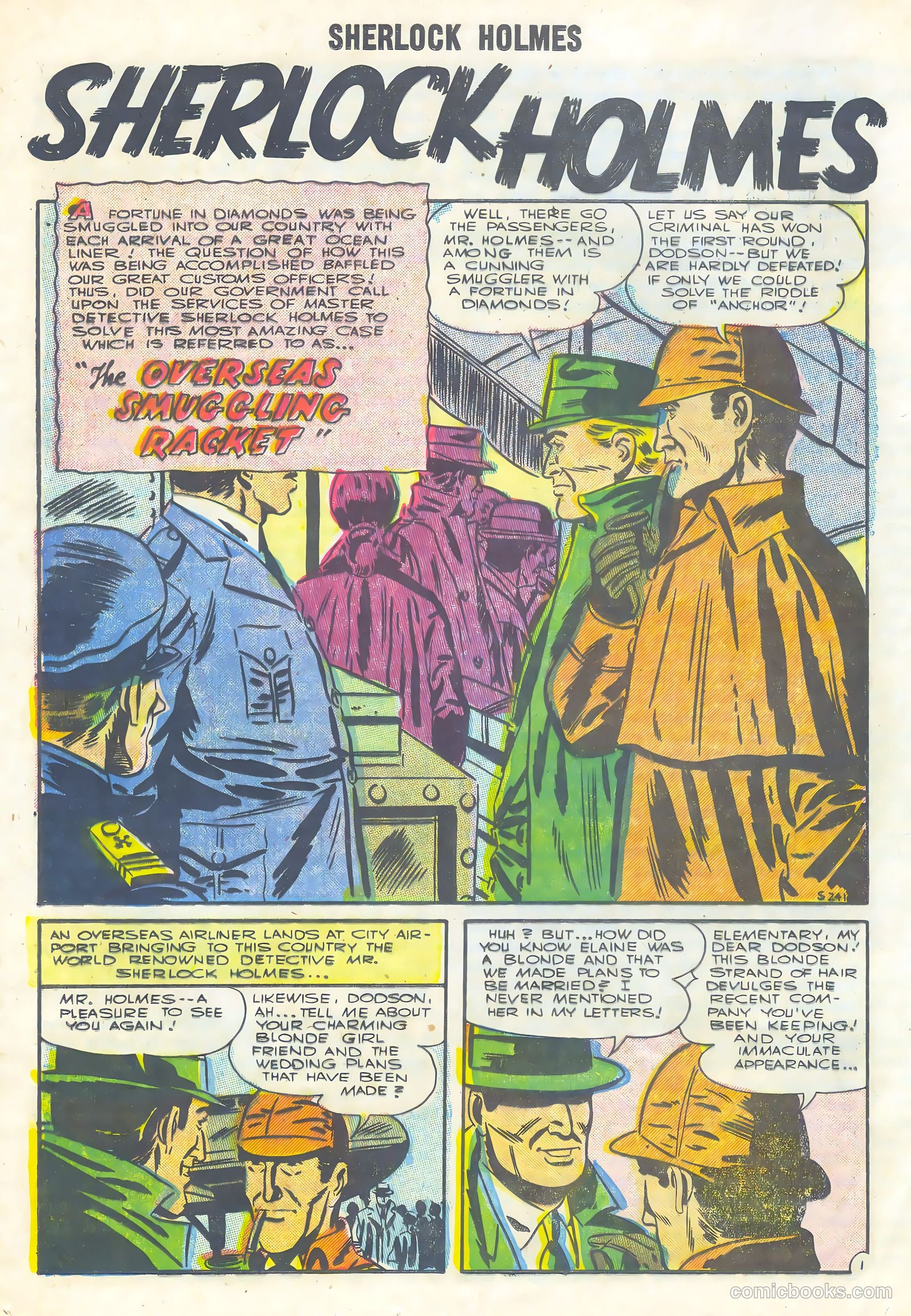 Sherlock Holmes #2 (1956) — page 20 of 36