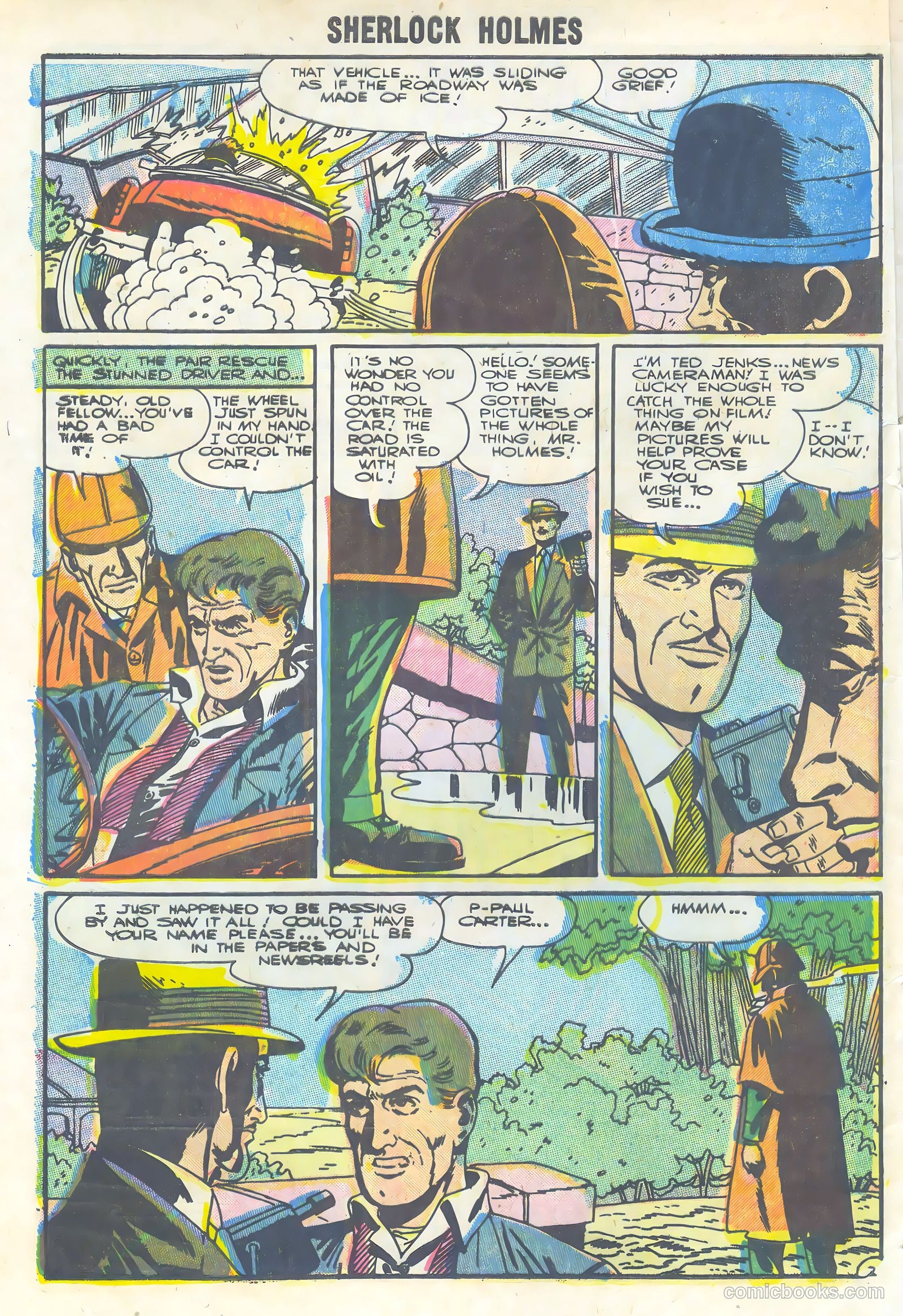 Sherlock Holmes #2 (2009, Dynamite Entertainment) — page 4 of 36