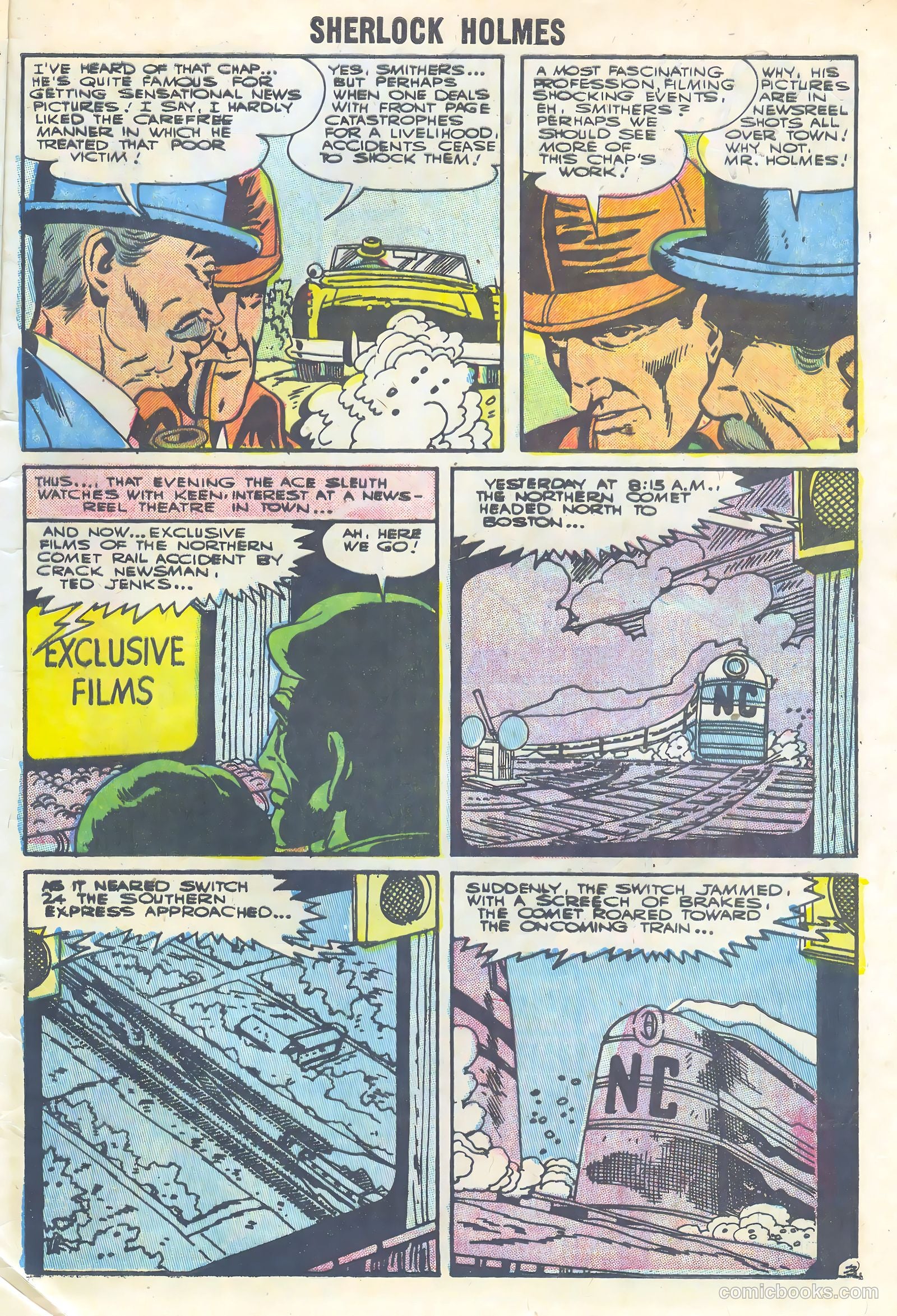 Sherlock Holmes #2 (2009, Dynamite Entertainment) — page 5 of 36
