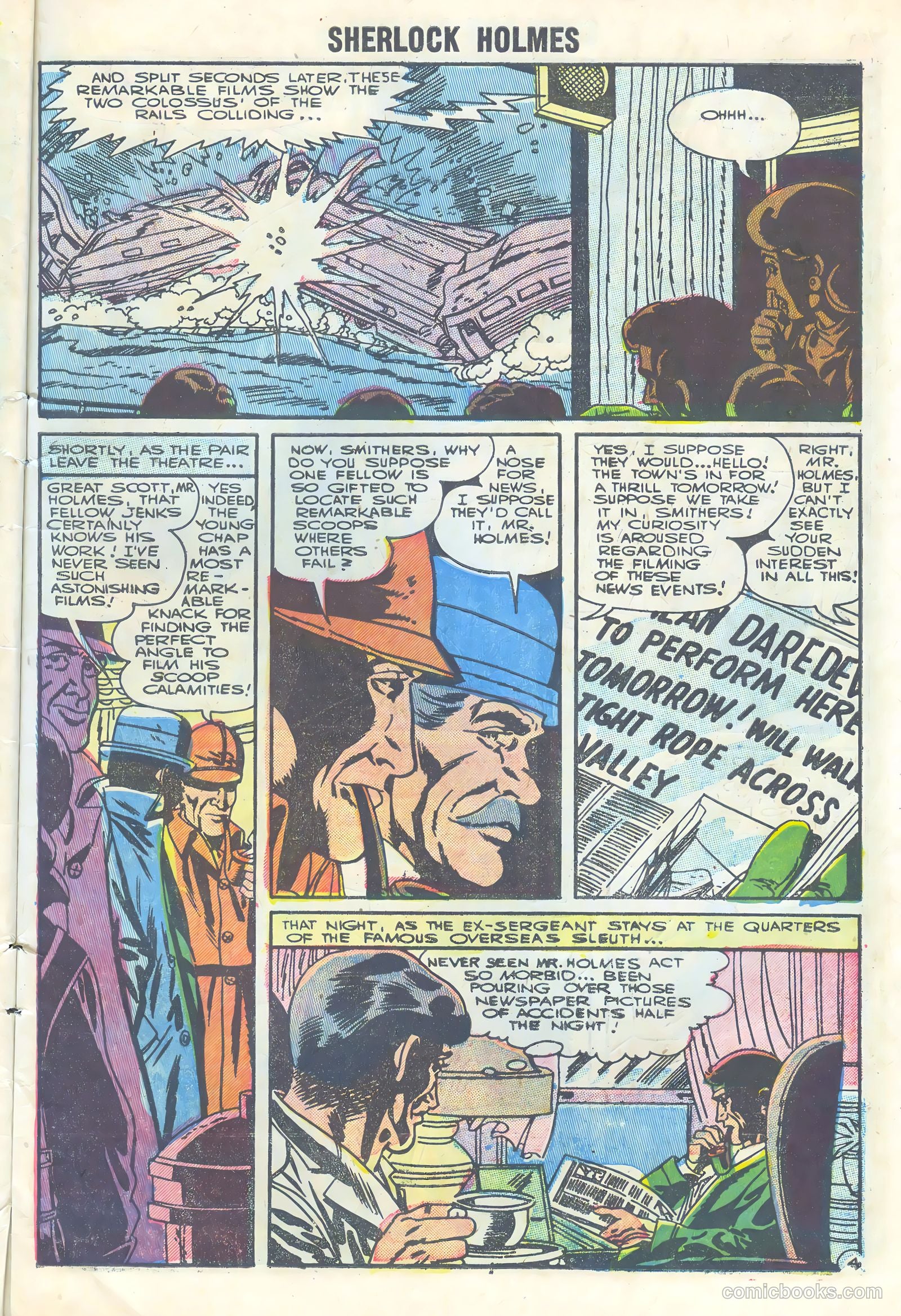 Sherlock Holmes #2 (2009, Dynamite Entertainment) — page 7 of 36