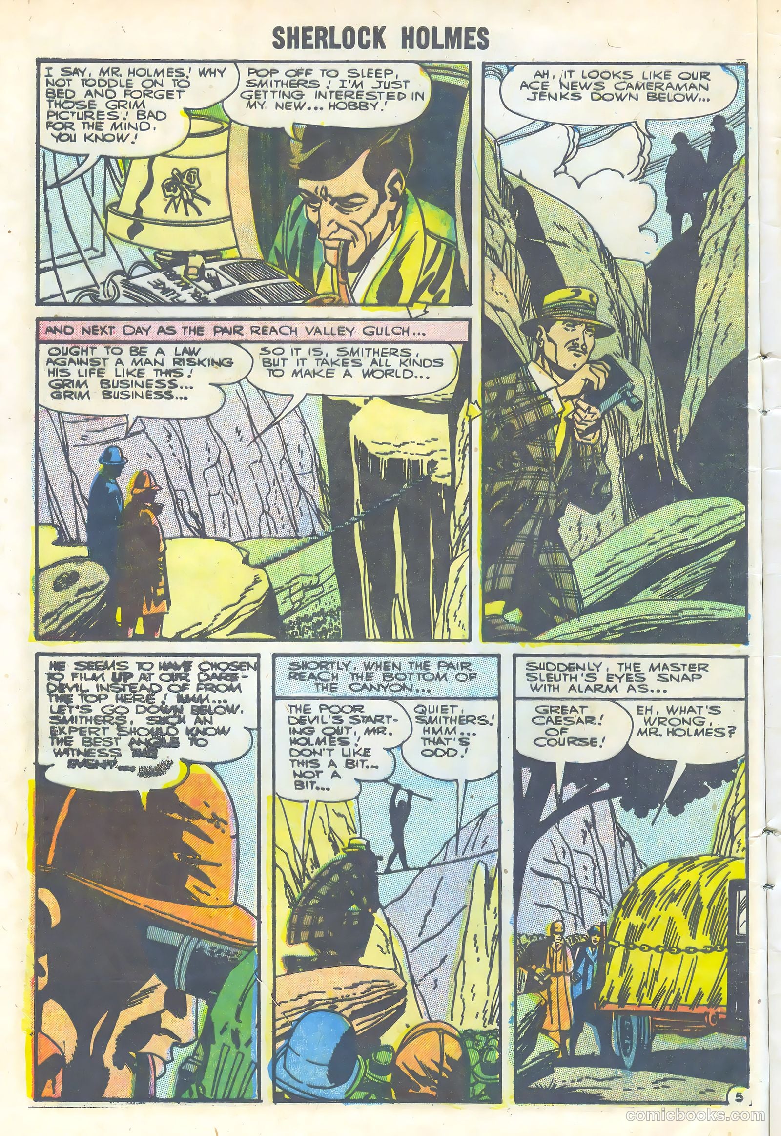 Sherlock Holmes #2 (2009, Dynamite Entertainment) — page 8 of 36