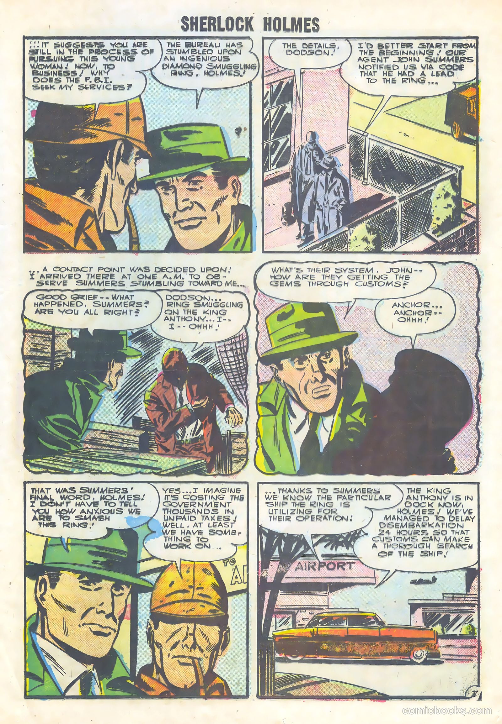 Sherlock Holmes #2 (2009, Dynamite Entertainment) — page 21 of 36