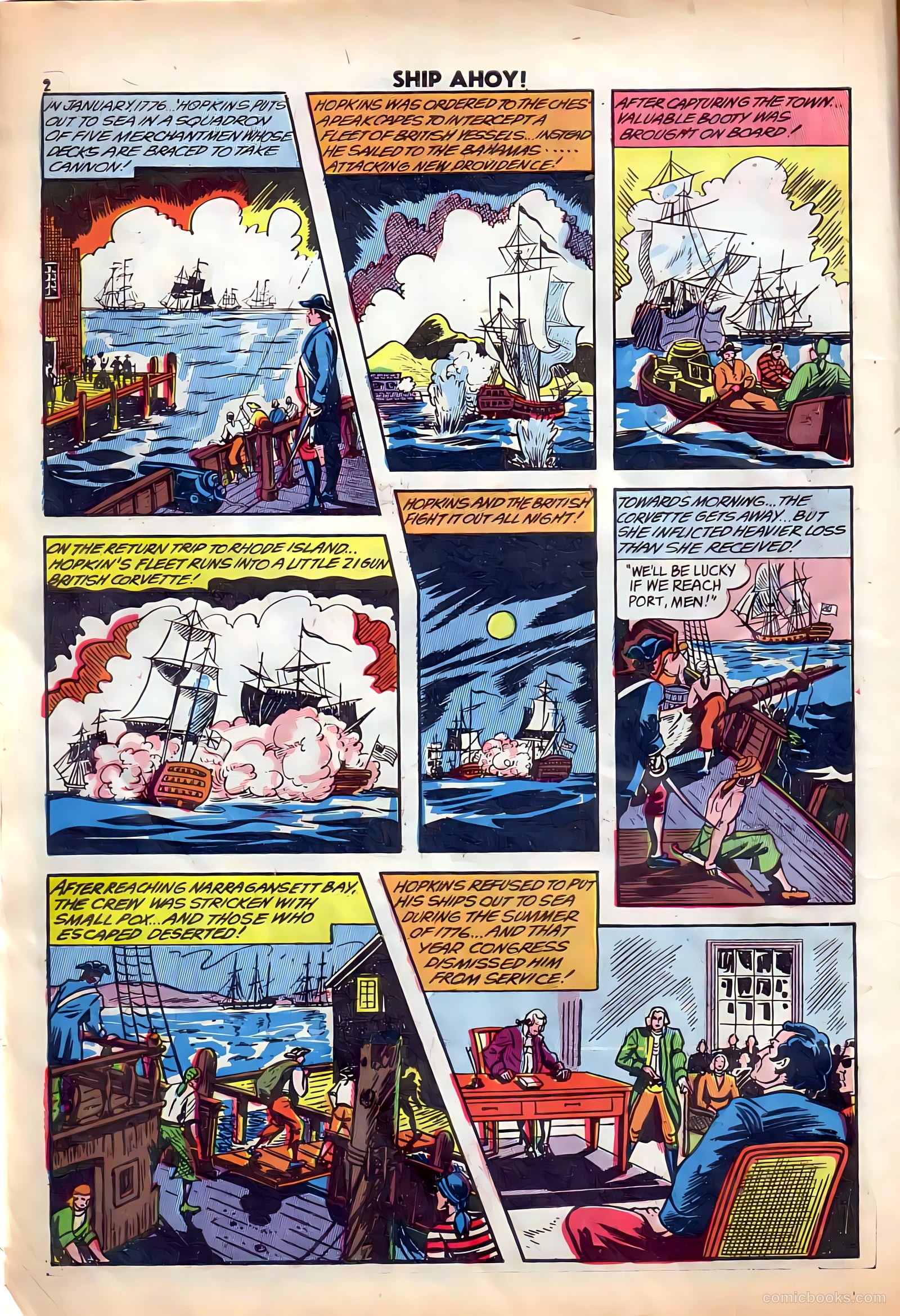Ship Ahoy #1 (1944) — page 4