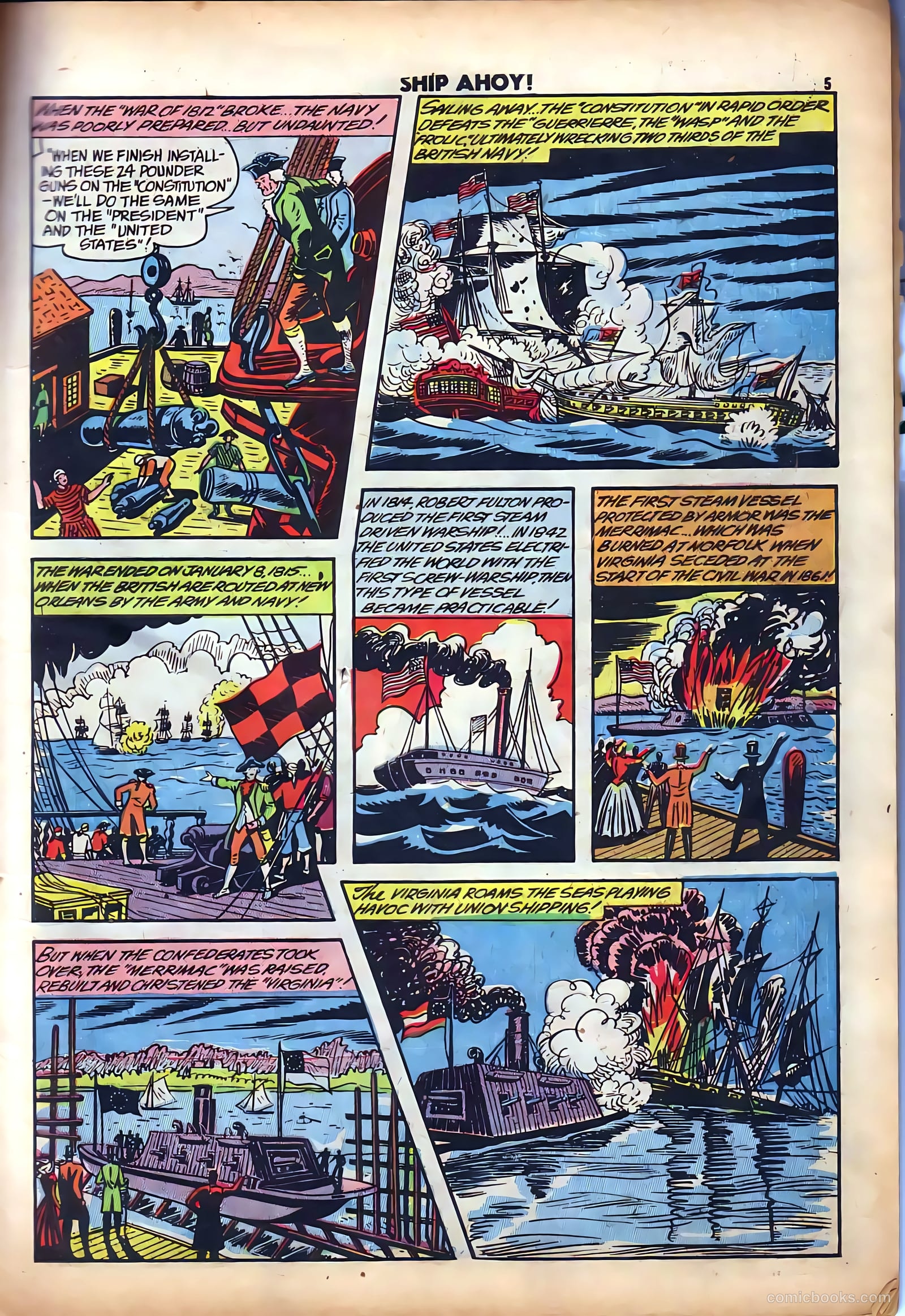 Ship Ahoy #1 (1944) — page 7