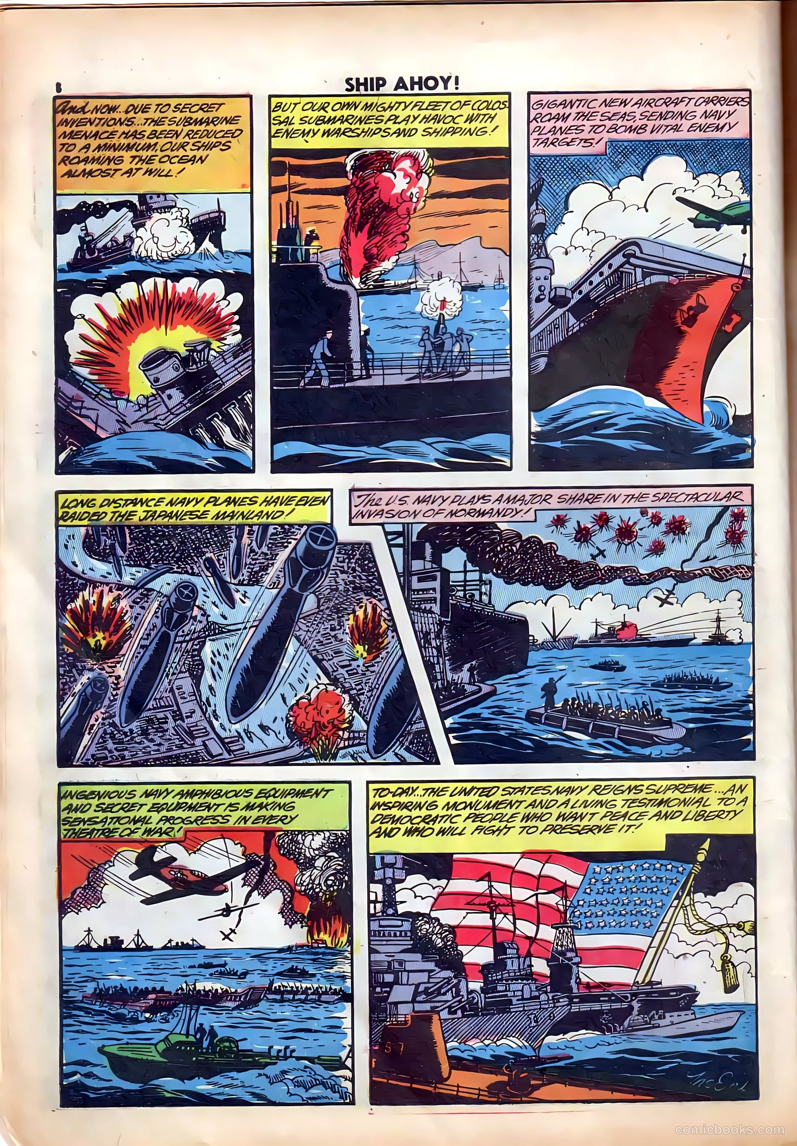 Ship Ahoy #1 (1944) — page 10