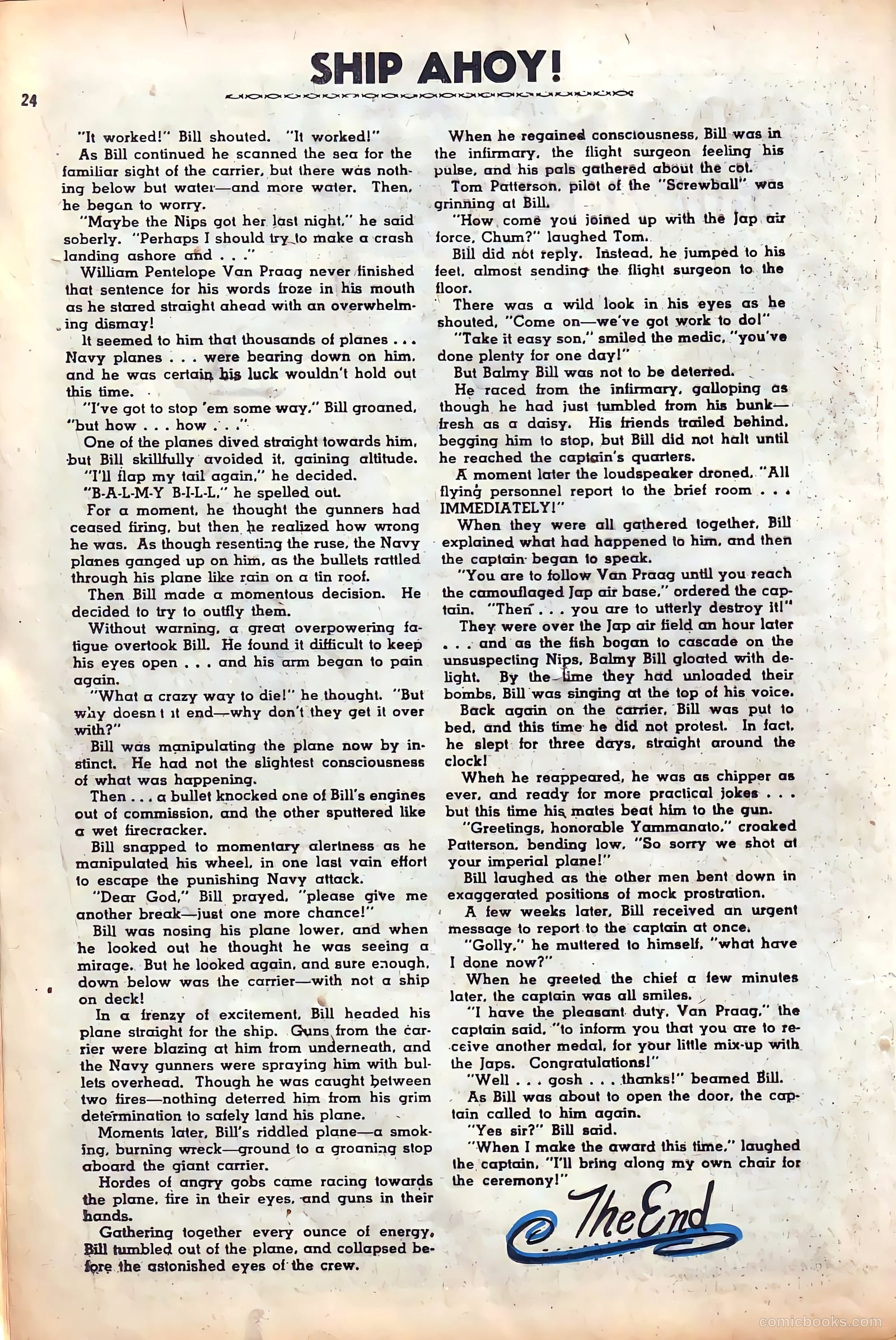Ship Ahoy #1 (1944) — page 26