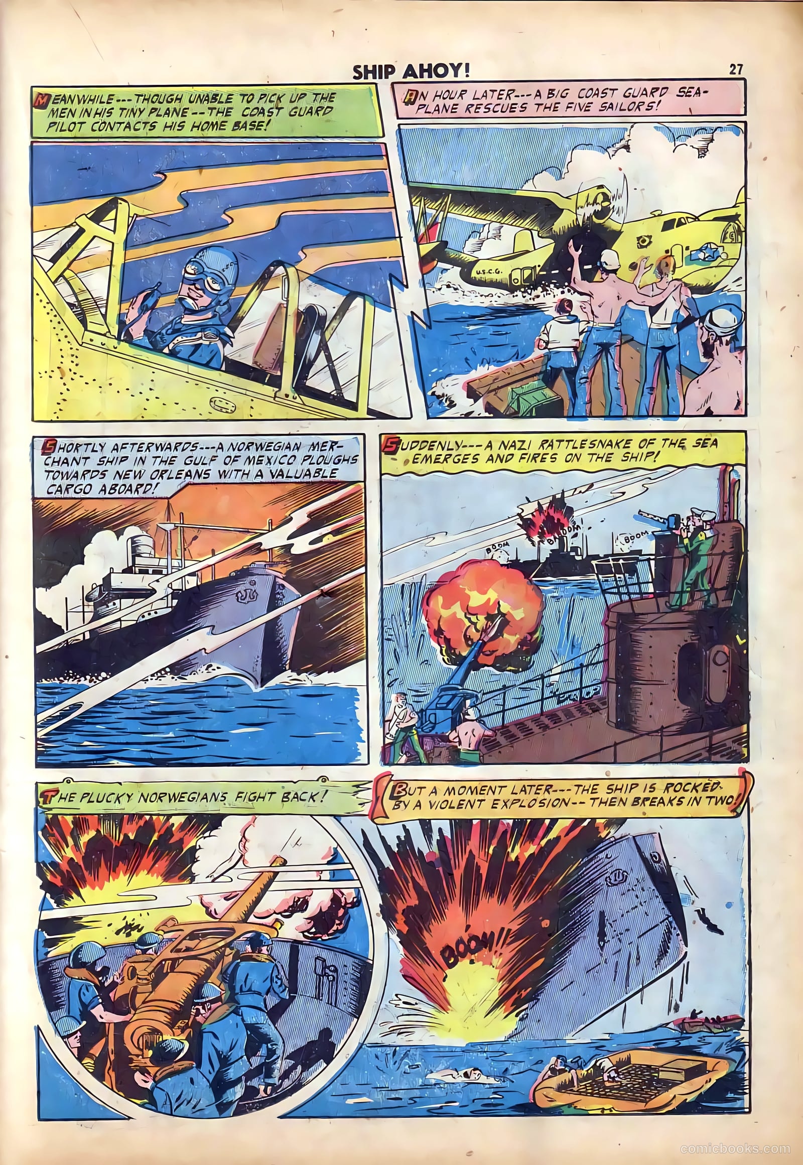 Ship Ahoy #1 (1944) — page 29