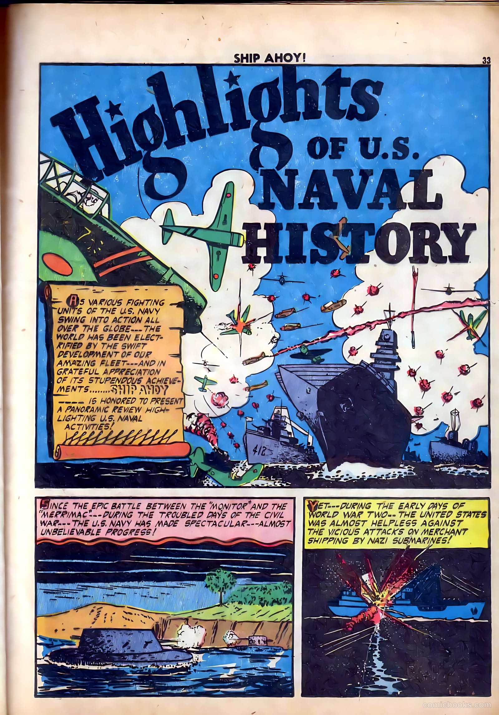 Ship Ahoy #1 (1944) — page 35