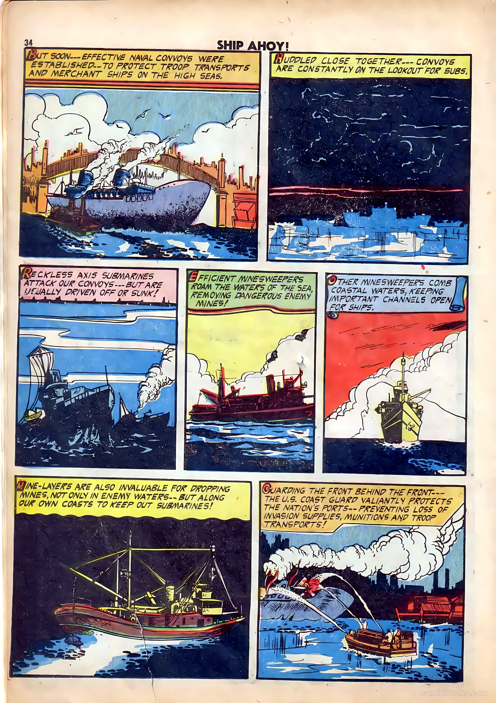 Ship Ahoy #1 (1944) — page 36