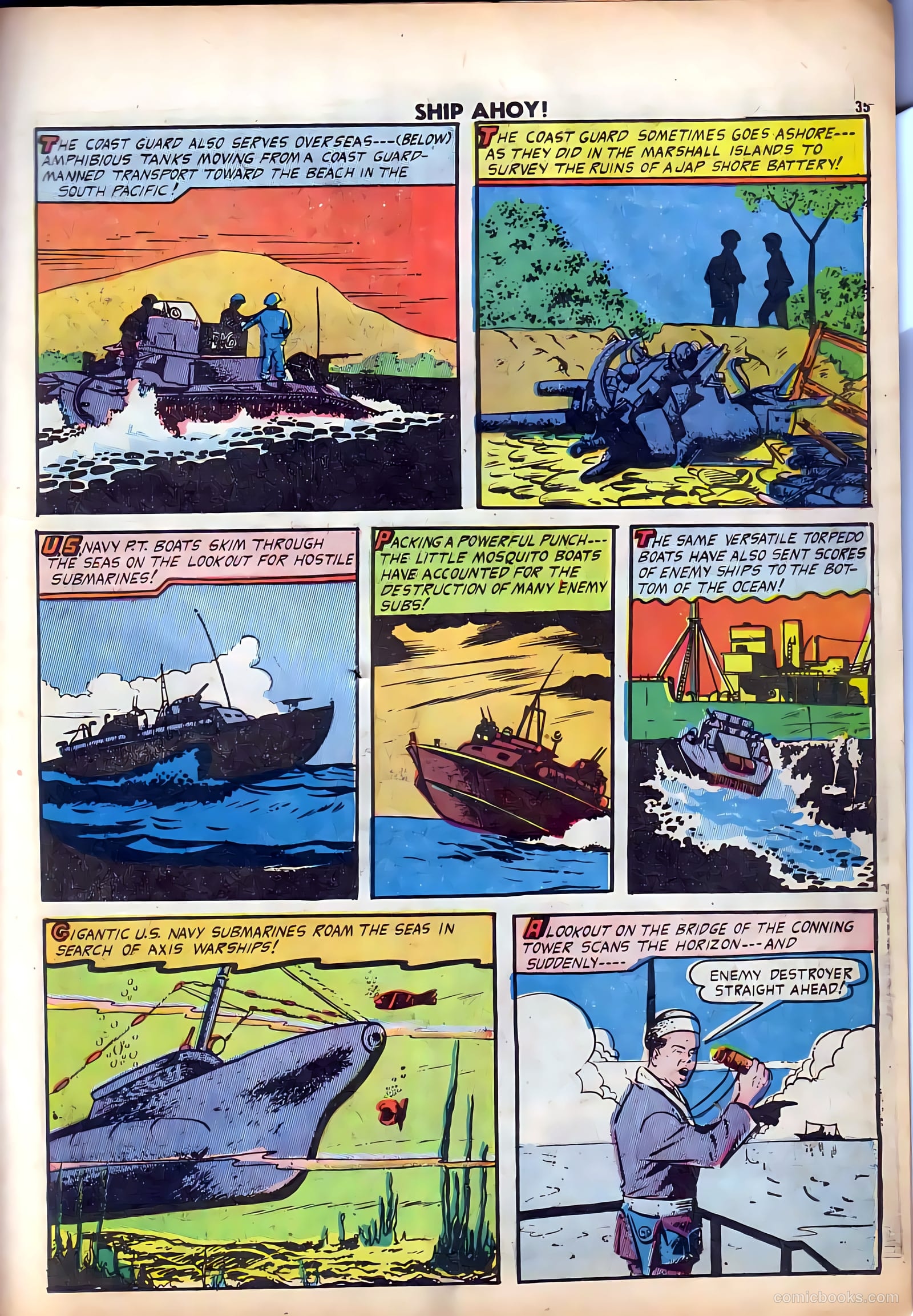 Ship Ahoy #1 (1944) — page 37