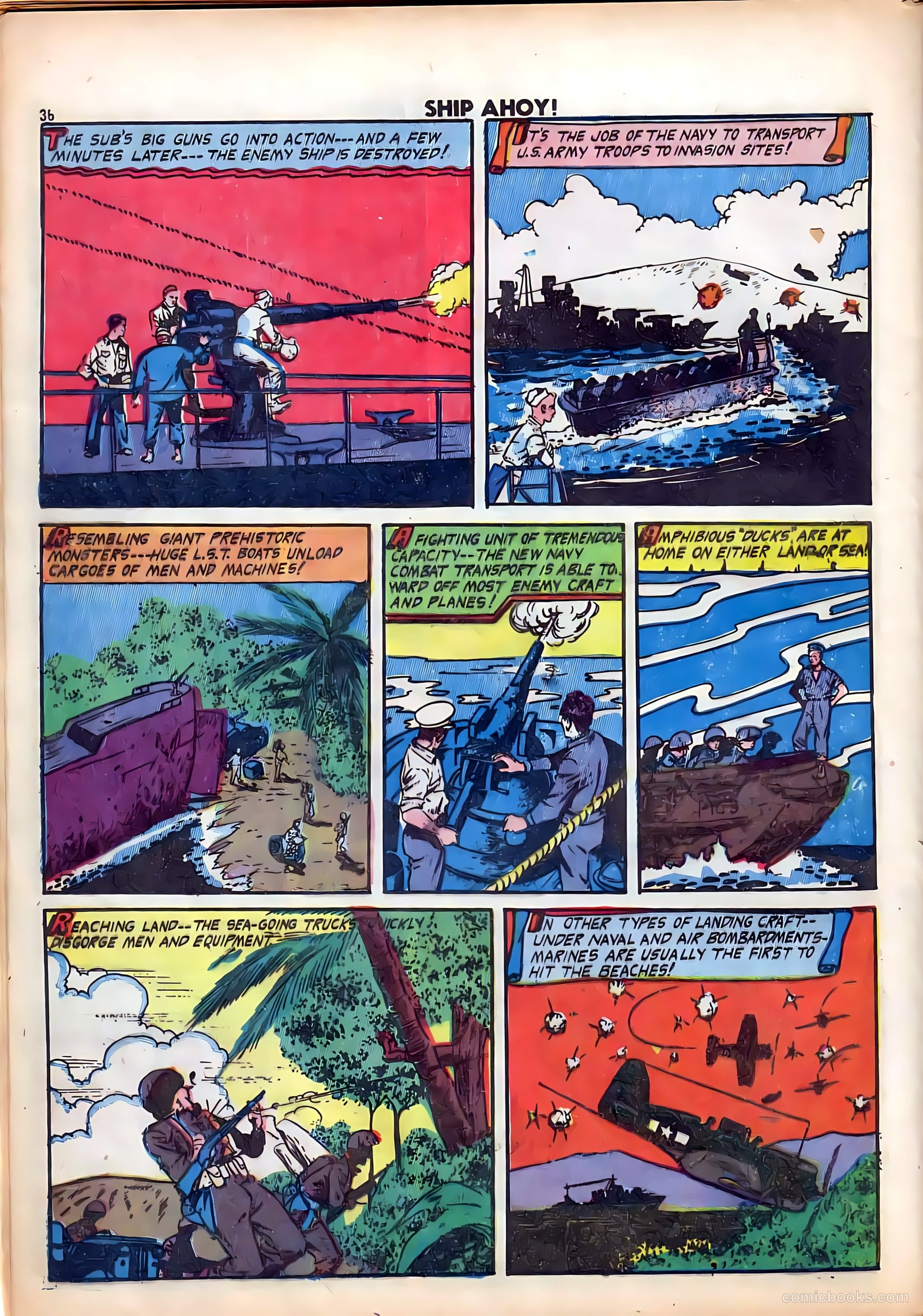 Ship Ahoy #1 (1944) — page 38