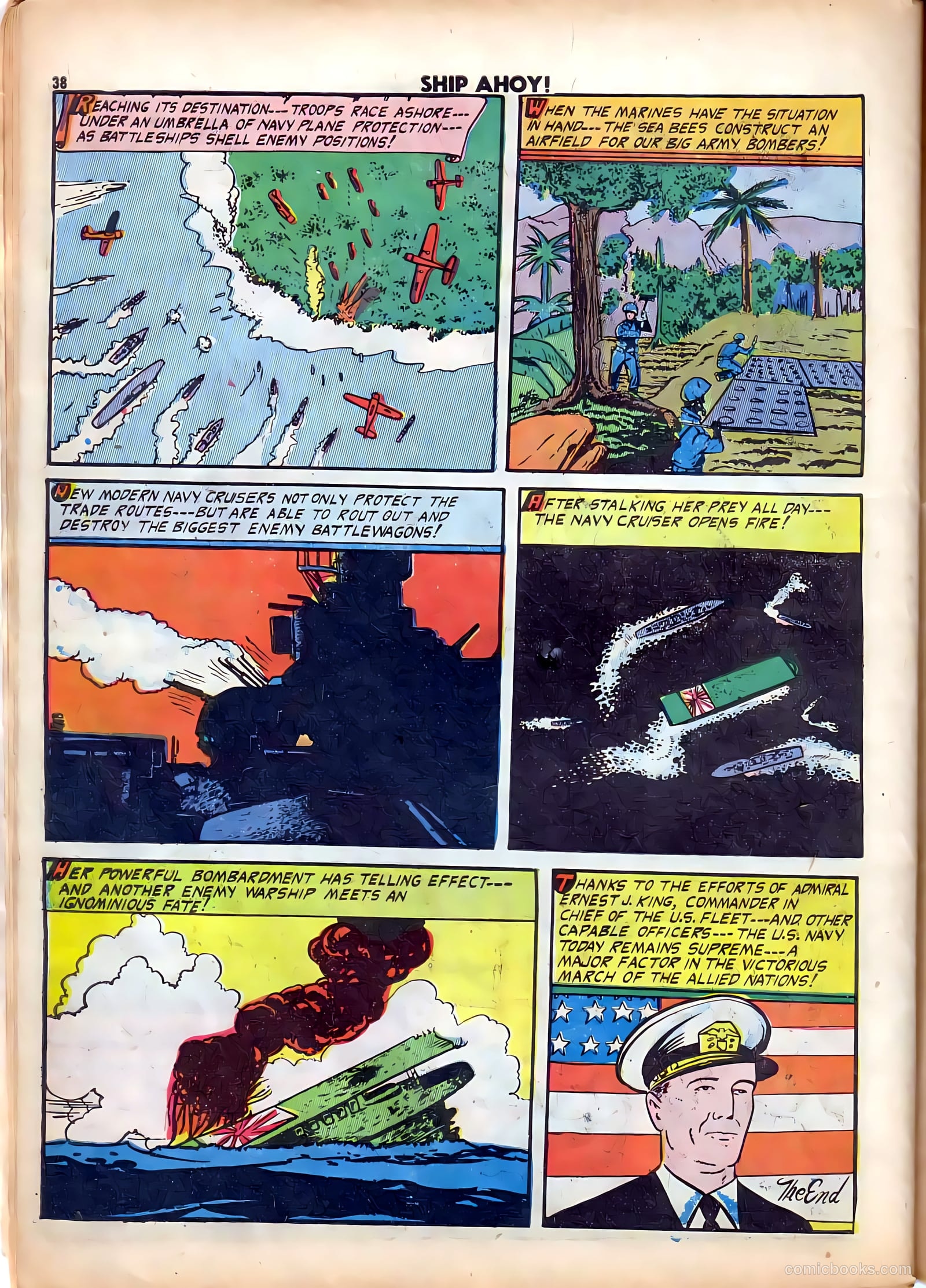 Ship Ahoy #1 (1944) — page 40