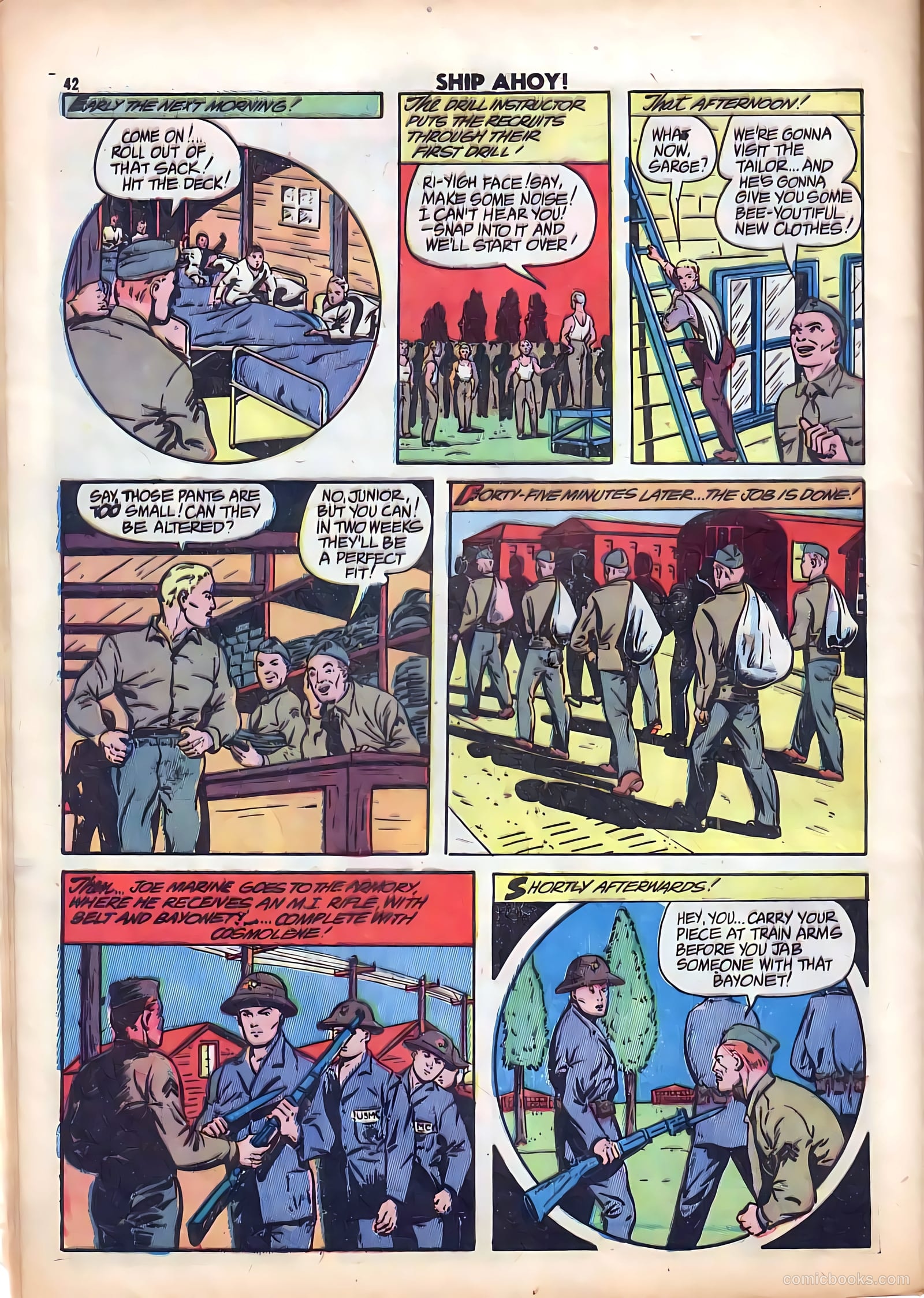 Ship Ahoy #1 (1944) — page 44