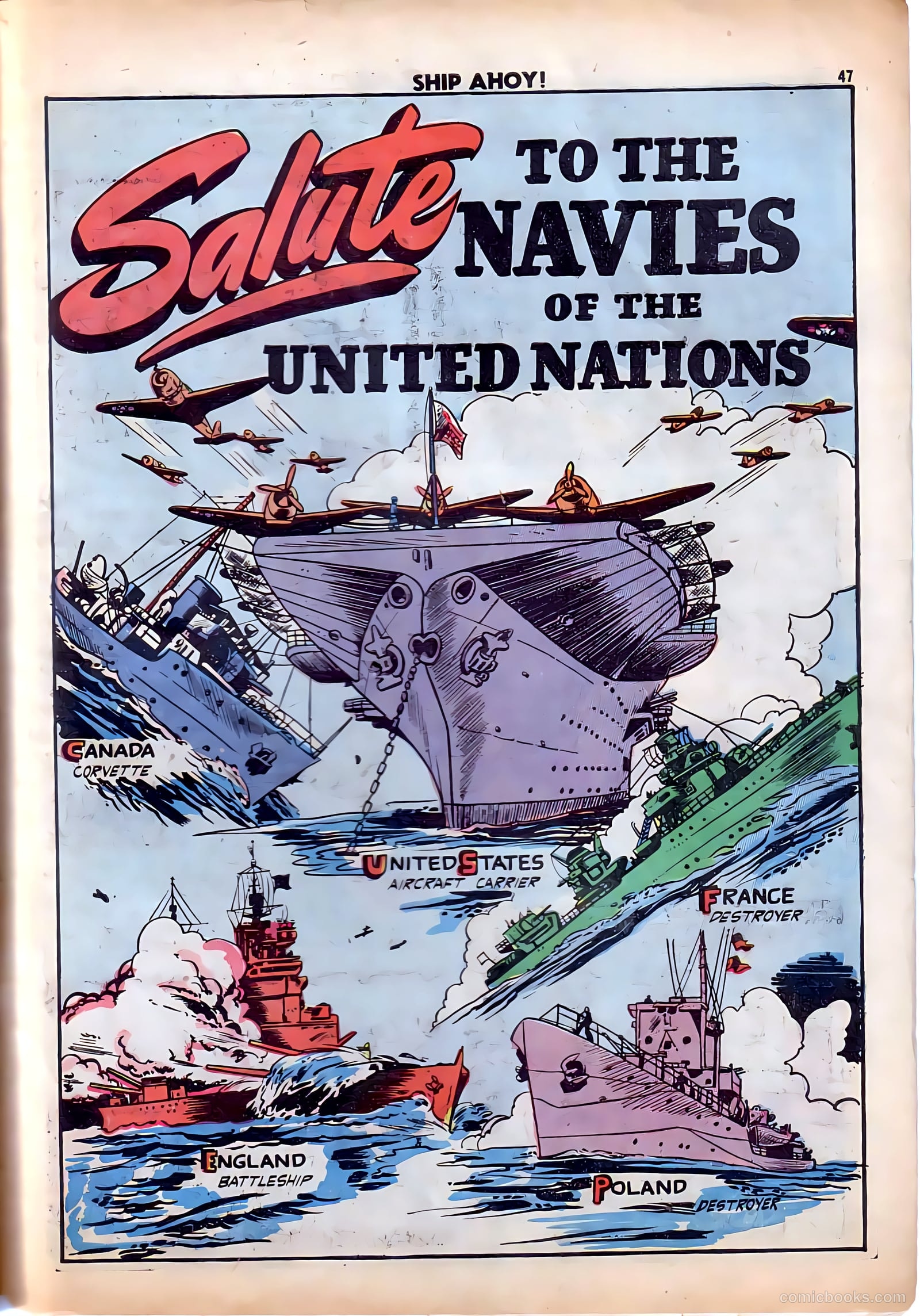 Ship Ahoy #1 (1944) — page 49