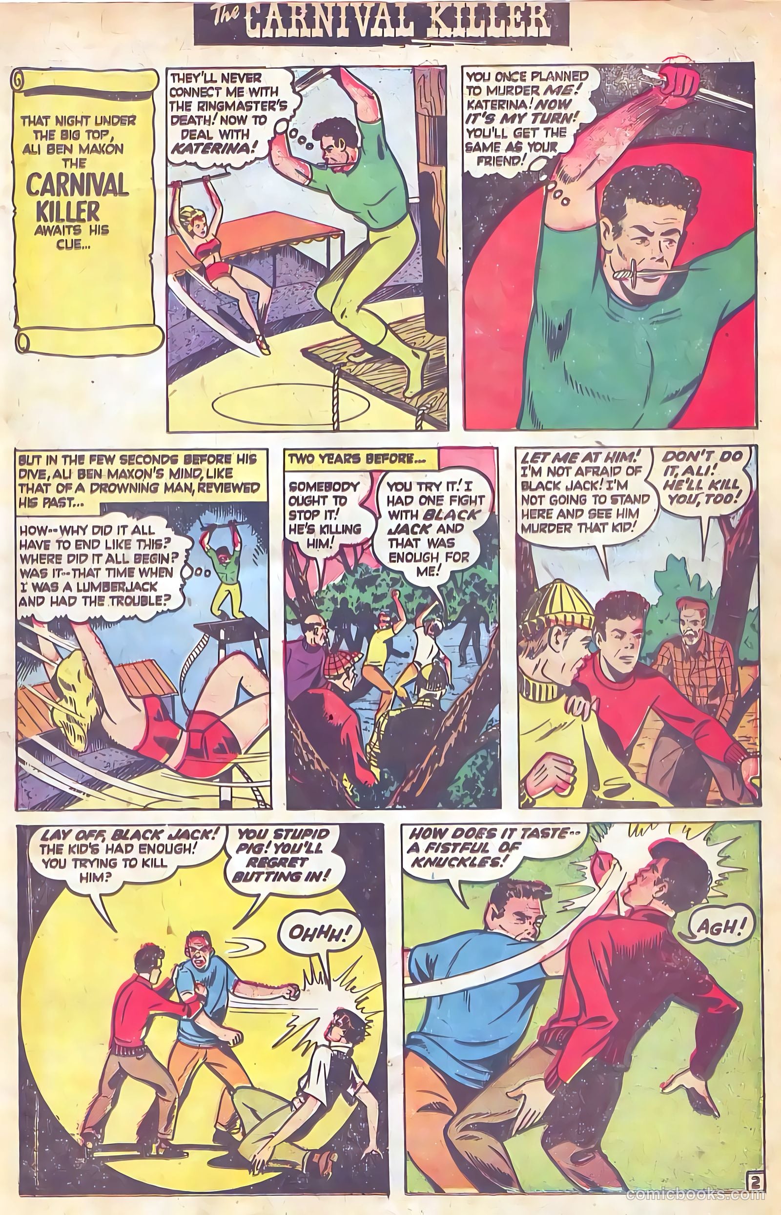 Shocking Mystery Cases #52 (1953) — page 3