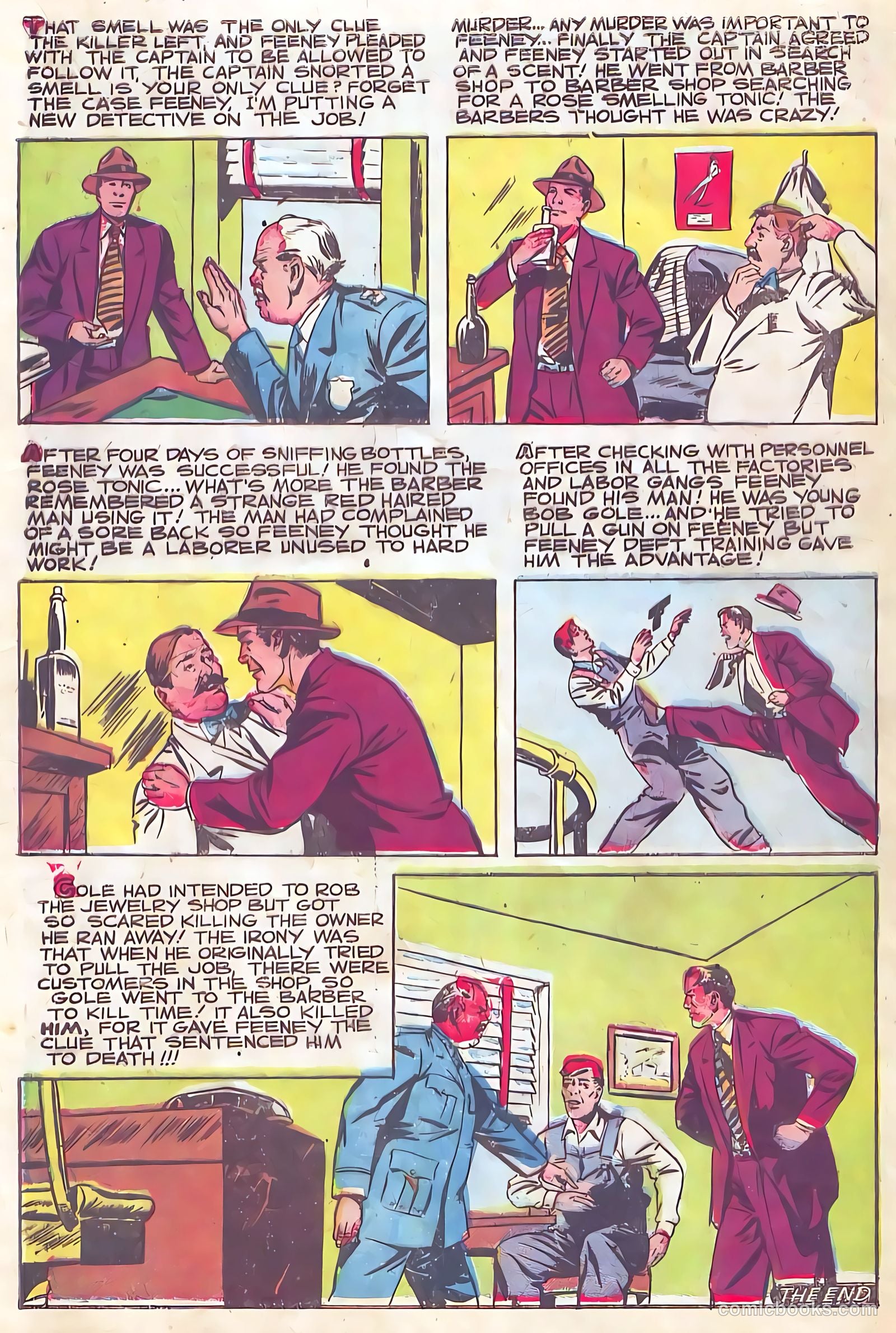Shocking Mystery Cases #52 (1953) — page 13