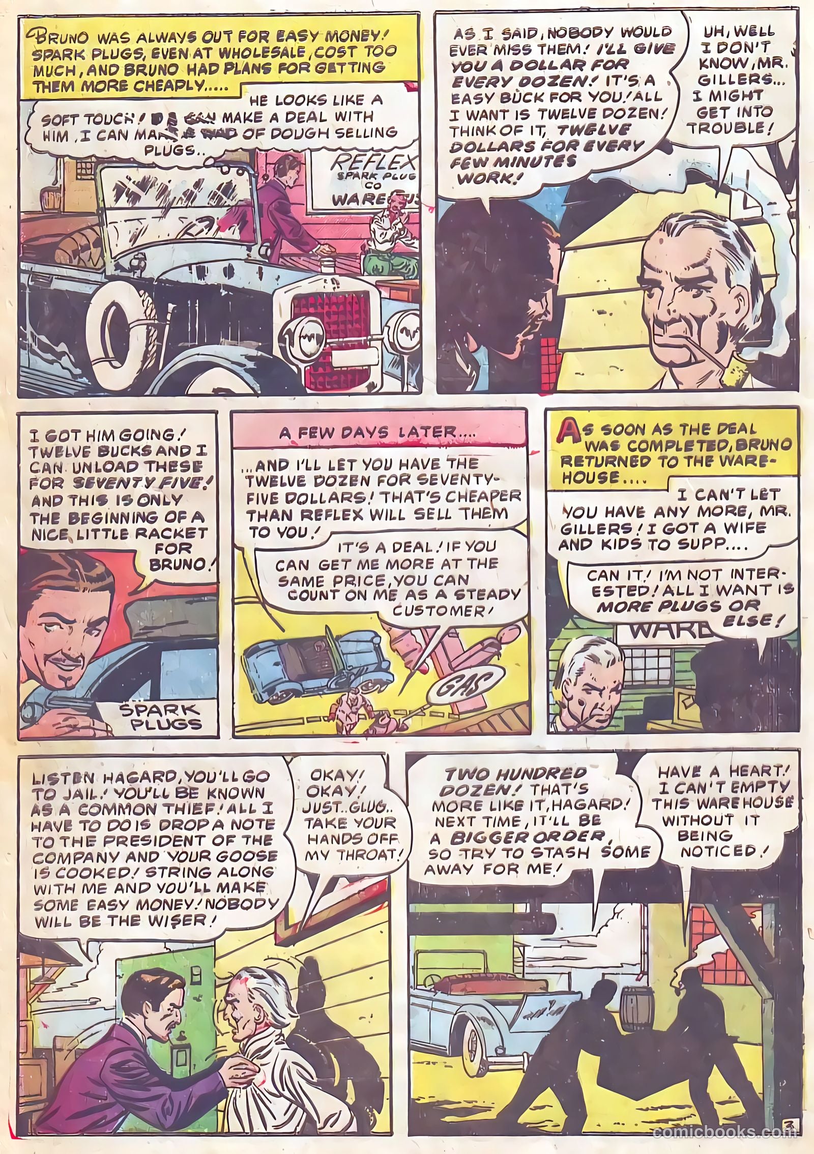 Shocking Mystery Cases #52 (1953) — page 16