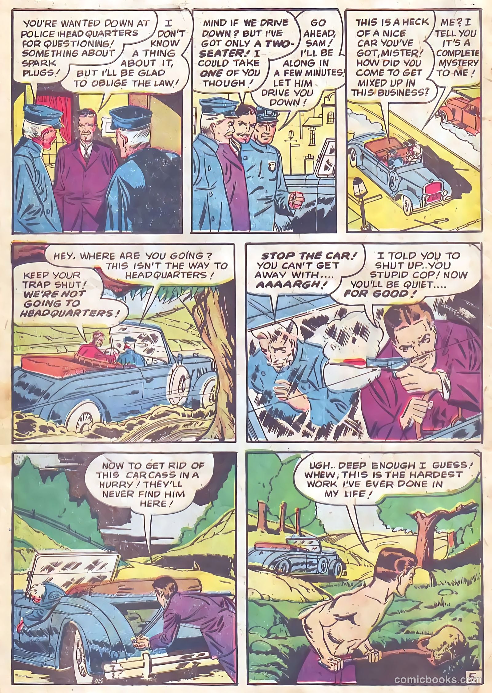Shocking Mystery Cases #52 (1953) — page 18
