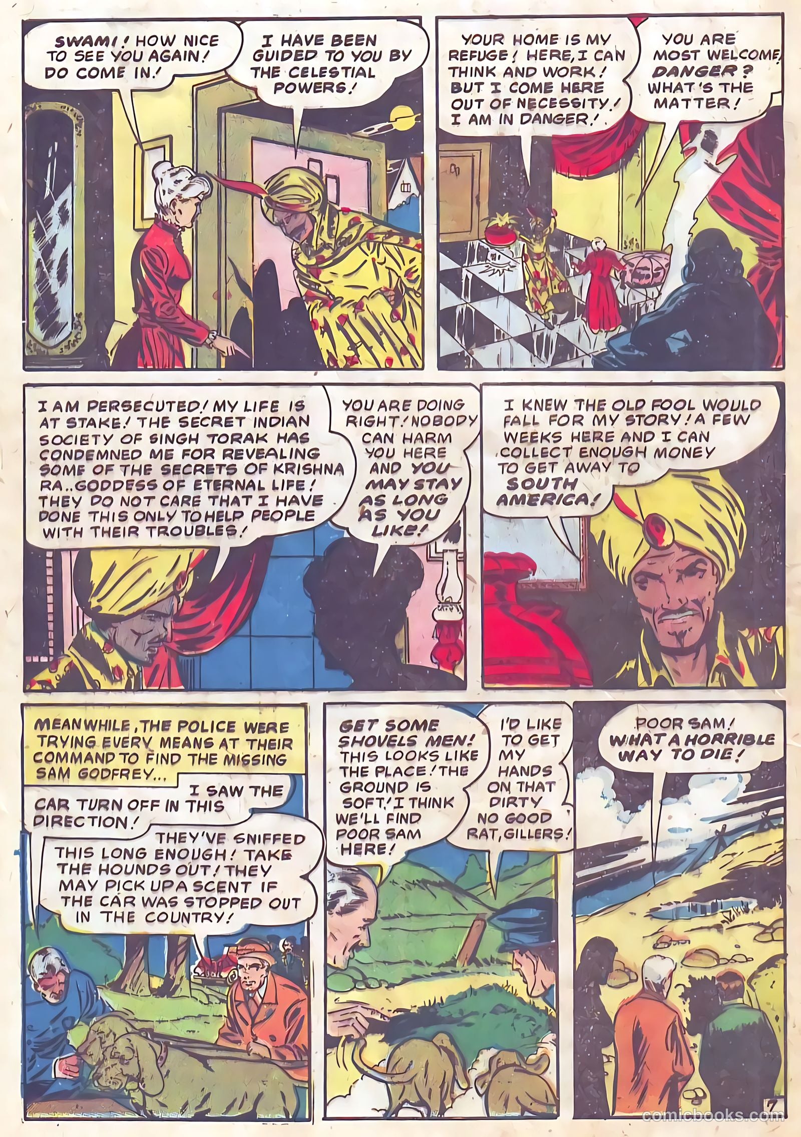 Shocking Mystery Cases #52 (1953) — page 20