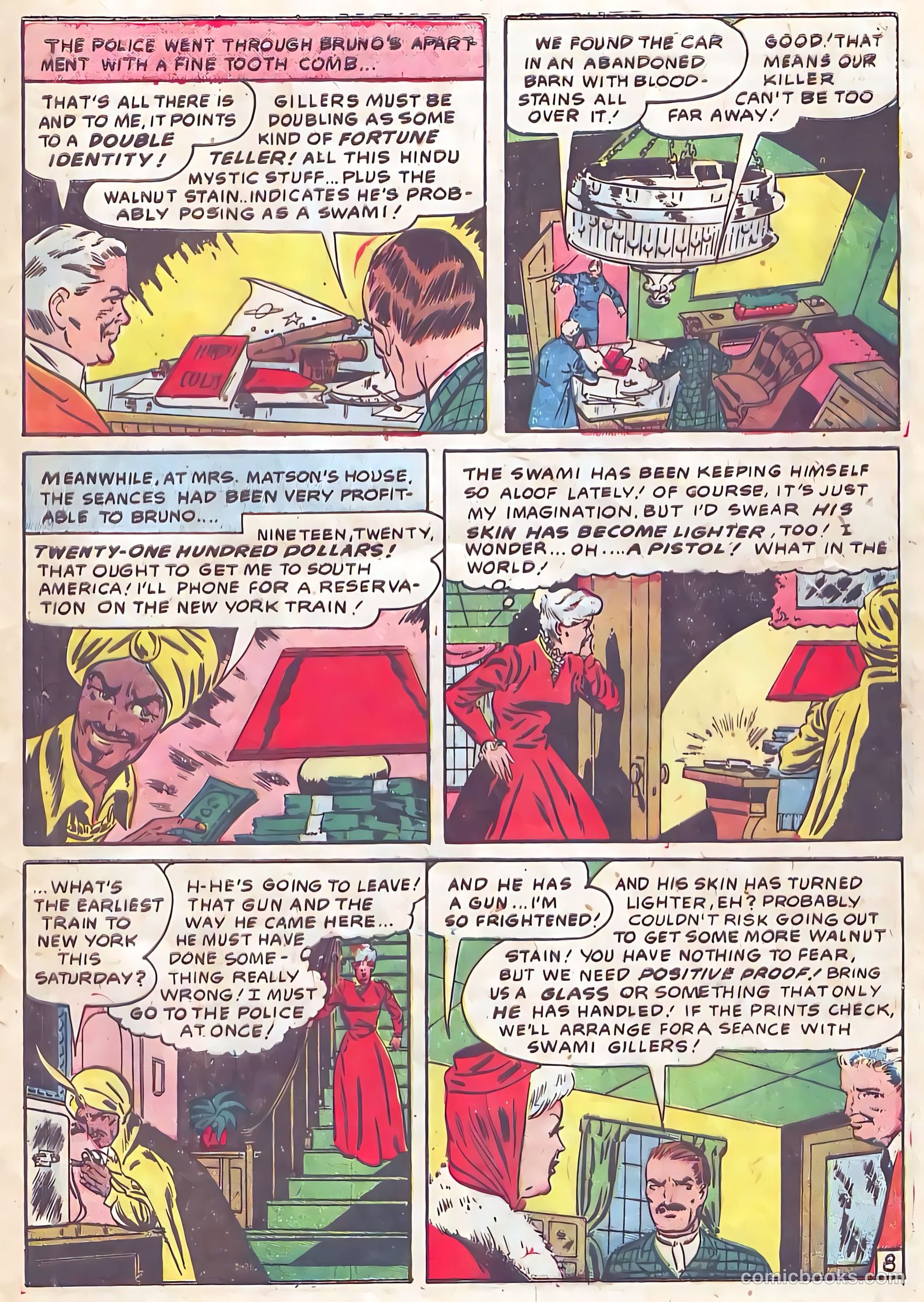 Shocking Mystery Cases #52 (1953) — page 21