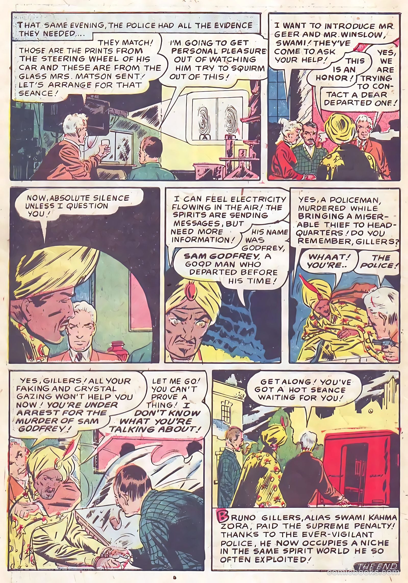 Shocking Mystery Cases #52 (1953) — page 22