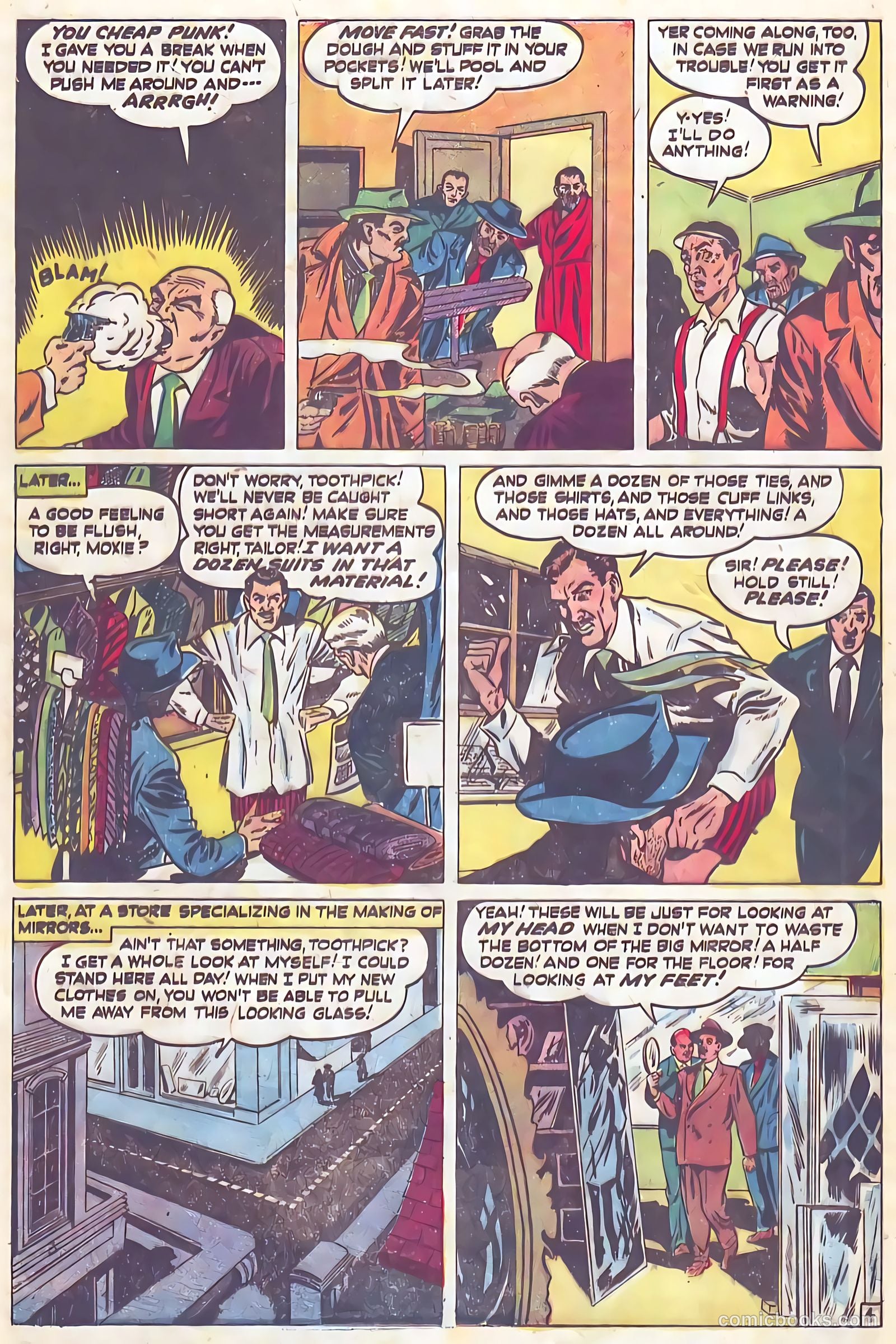 Shocking Mystery Cases #52 (1953) — page 28