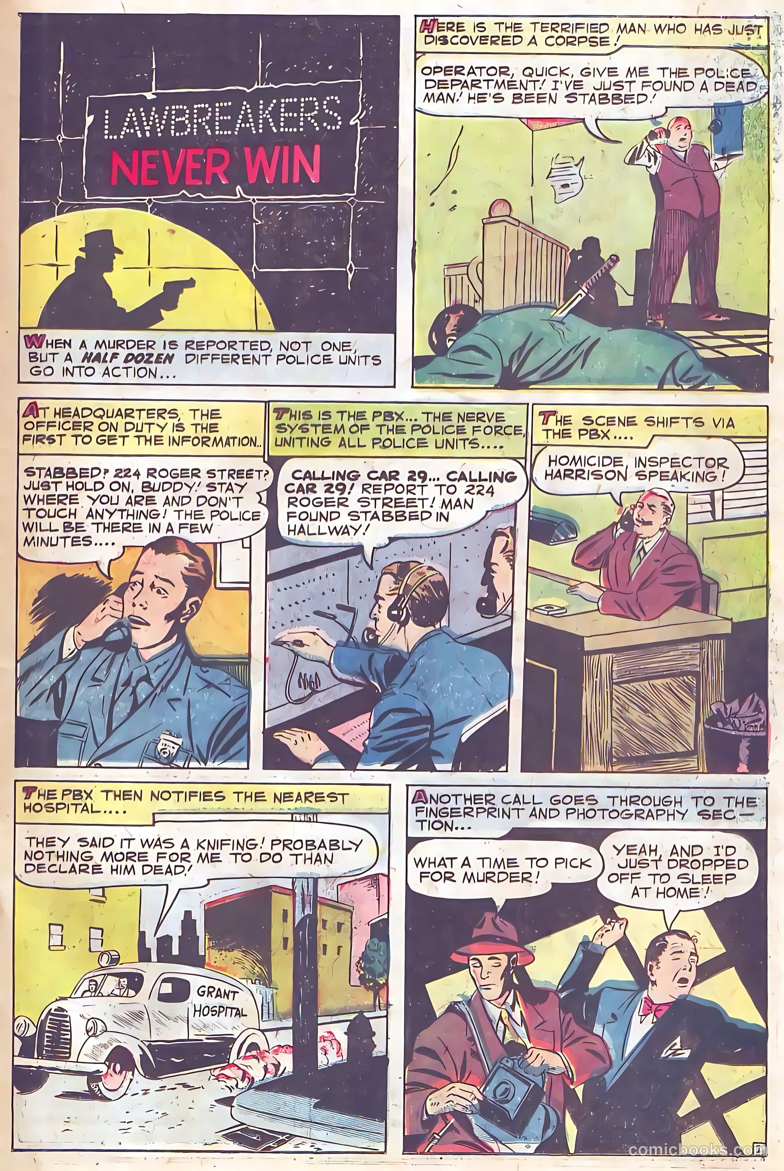 Shocking Mystery Cases #52 (1953) — page 31