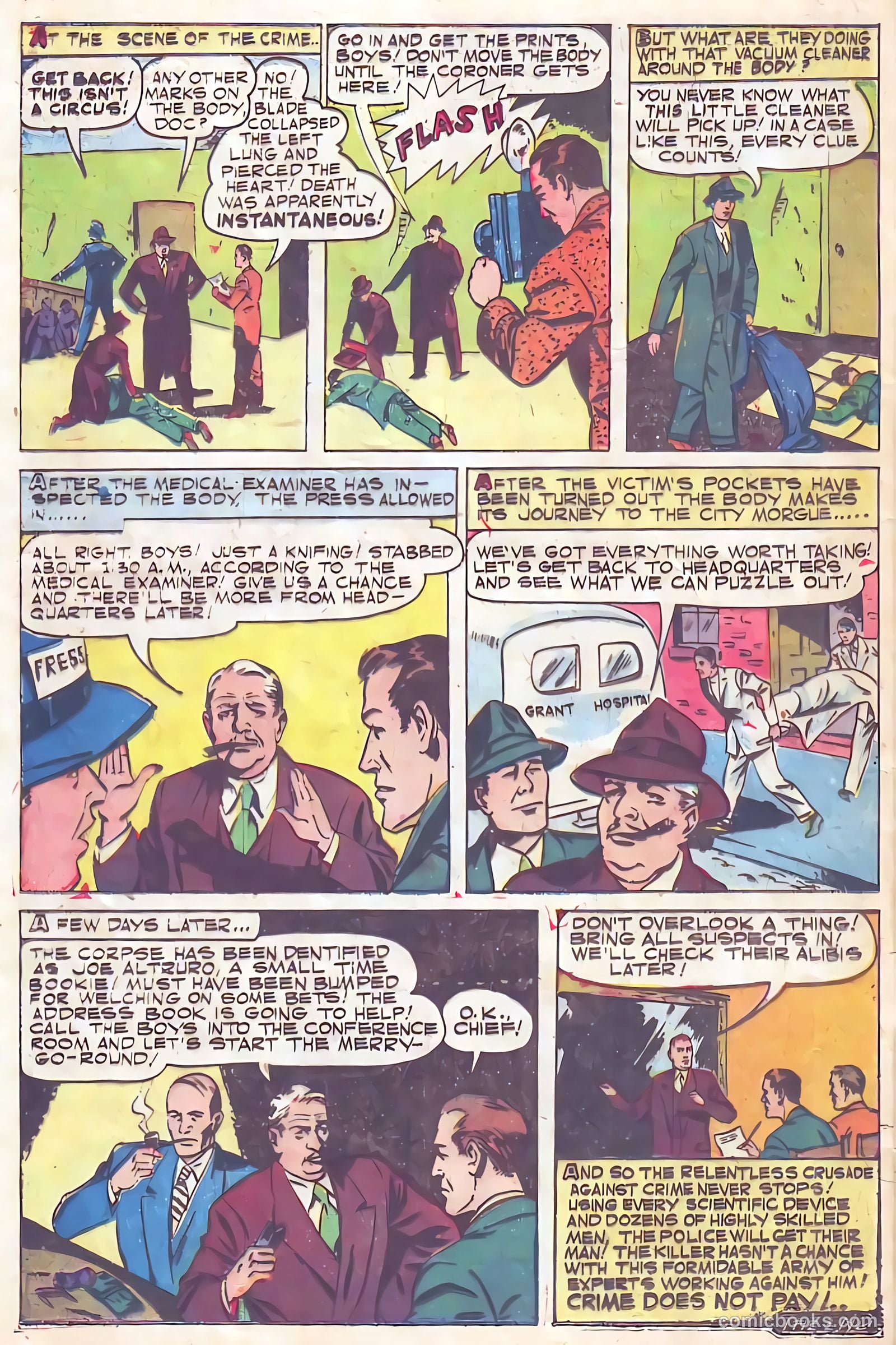 Shocking Mystery Cases #52 (1953) — page 32